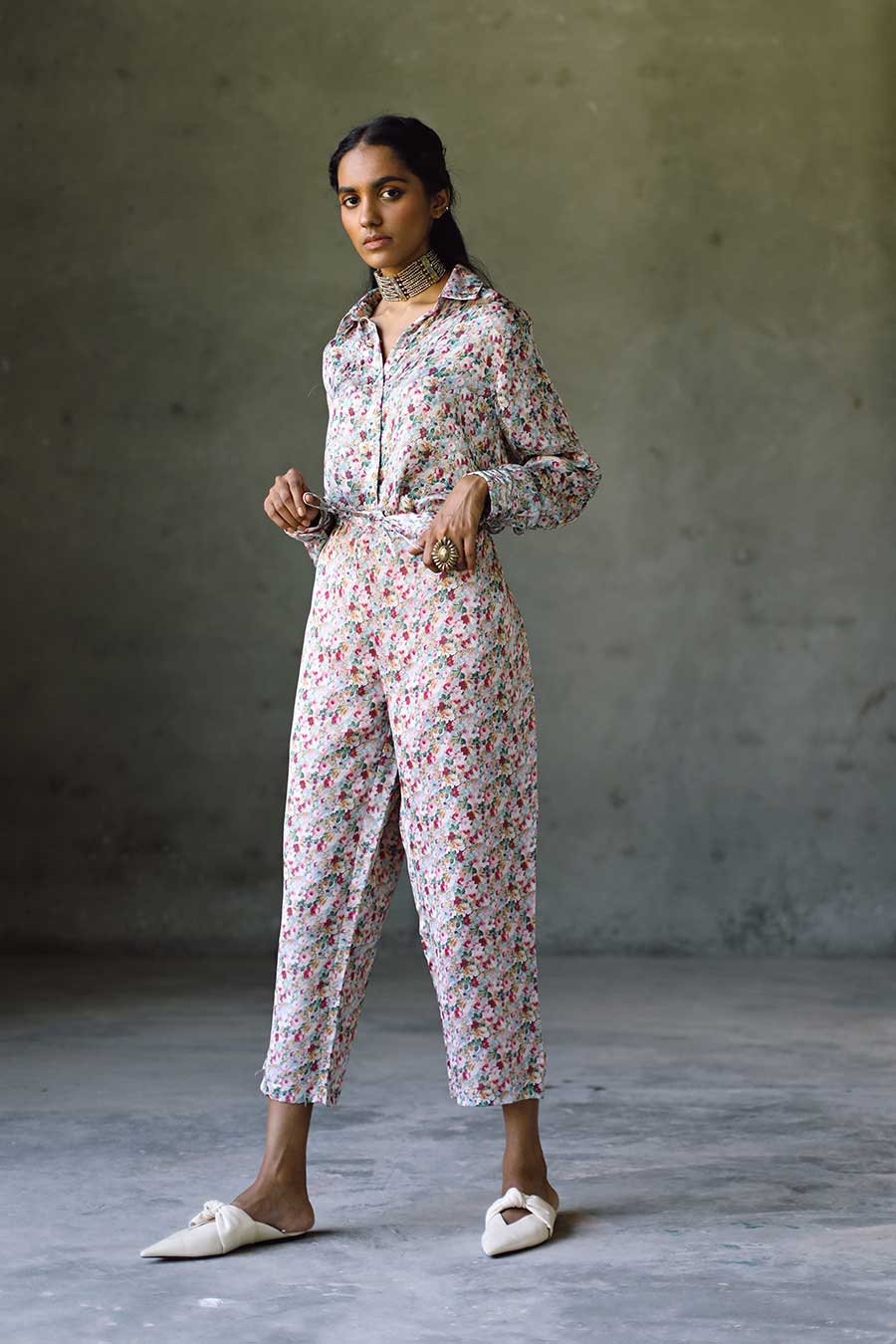 Milano Broken Wave Cuff Shirt & Pant Co-Ord Set