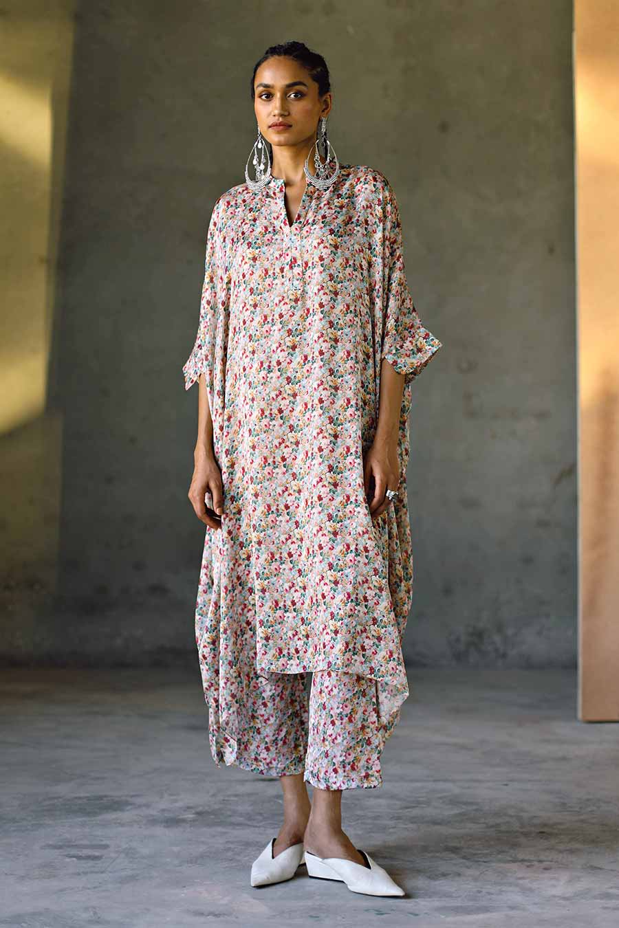 Milano Long Kaftan & Pant Co-Ord Set