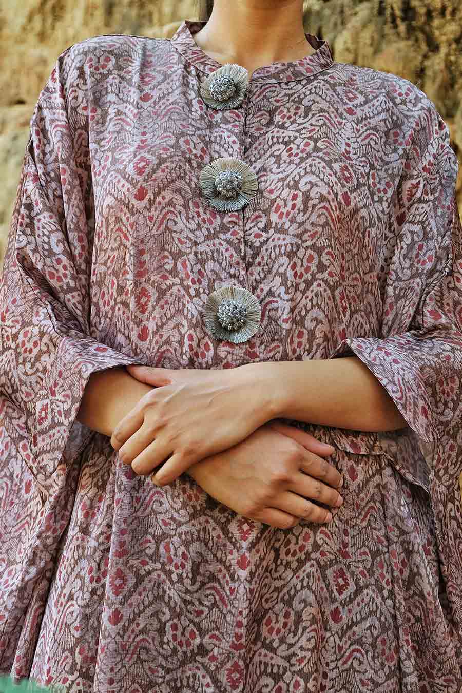 Ikat Kaftan & Pant Co-Ord Set