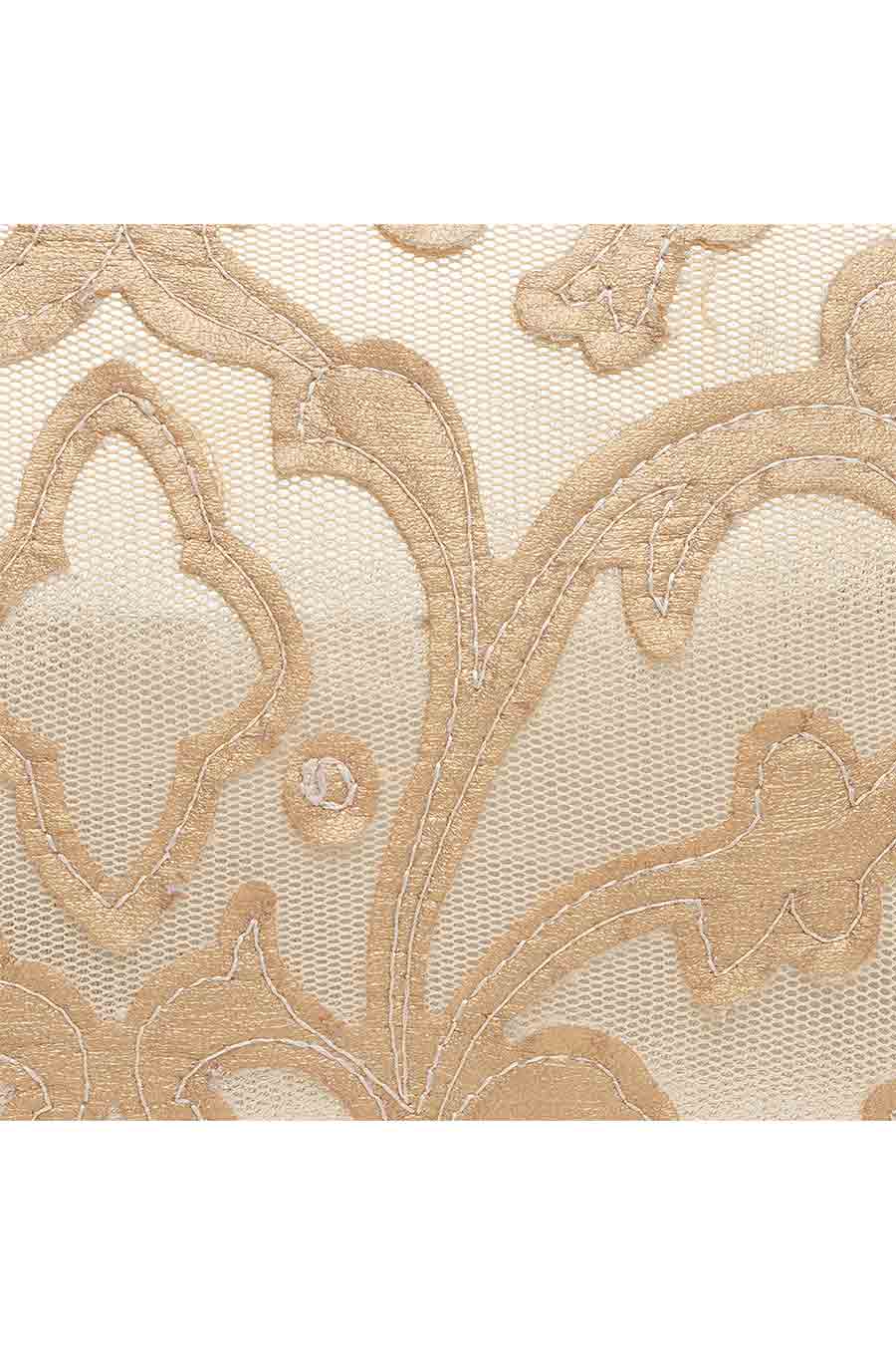 Gold Brocade Patchwork Clutch