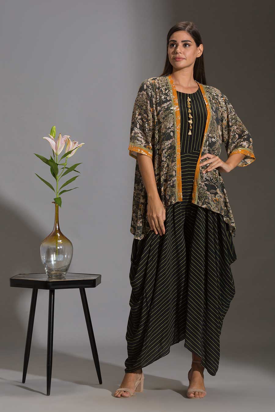Dhoti jumpsuit cheap with jacket