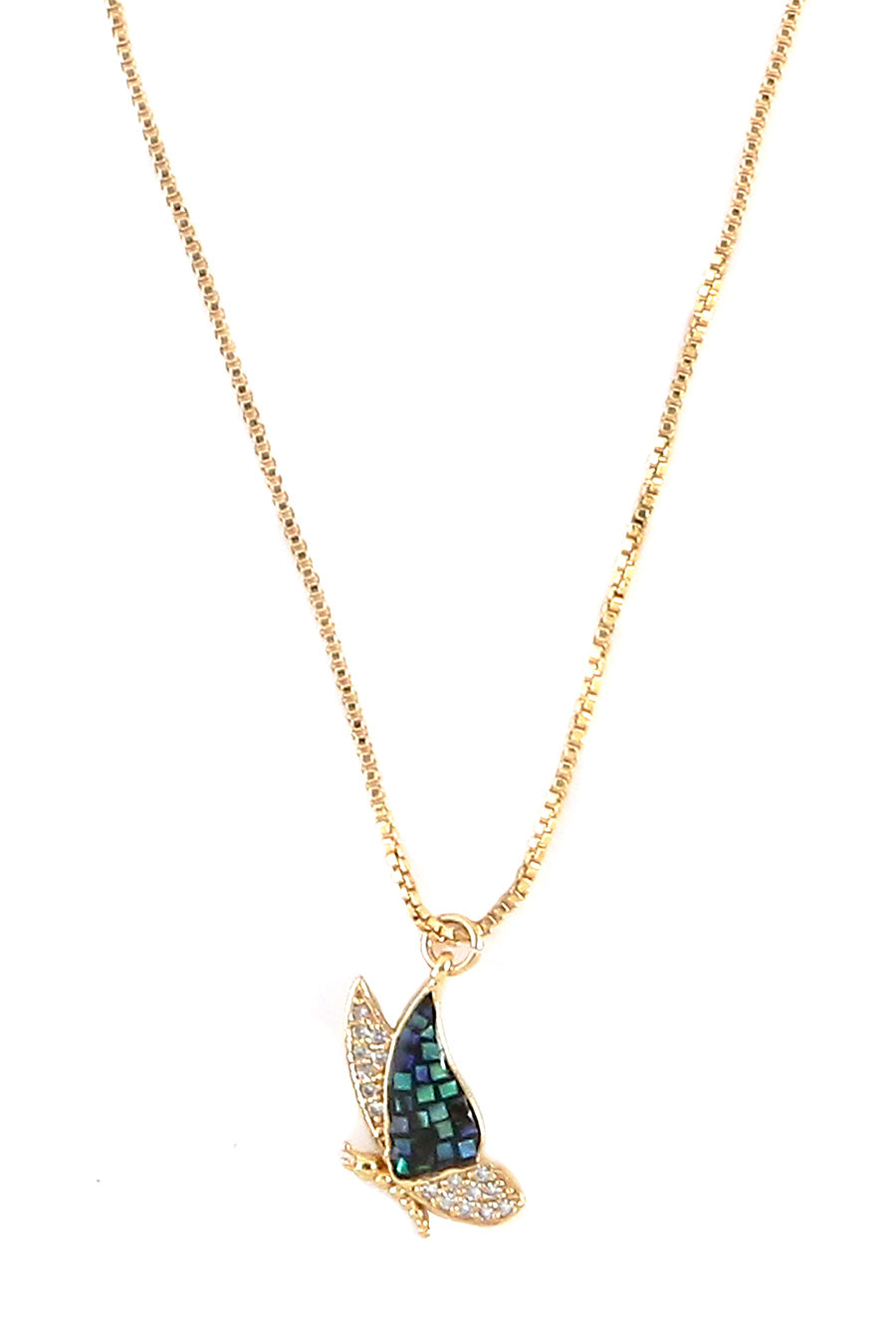 Gold Plated Dove Necklace