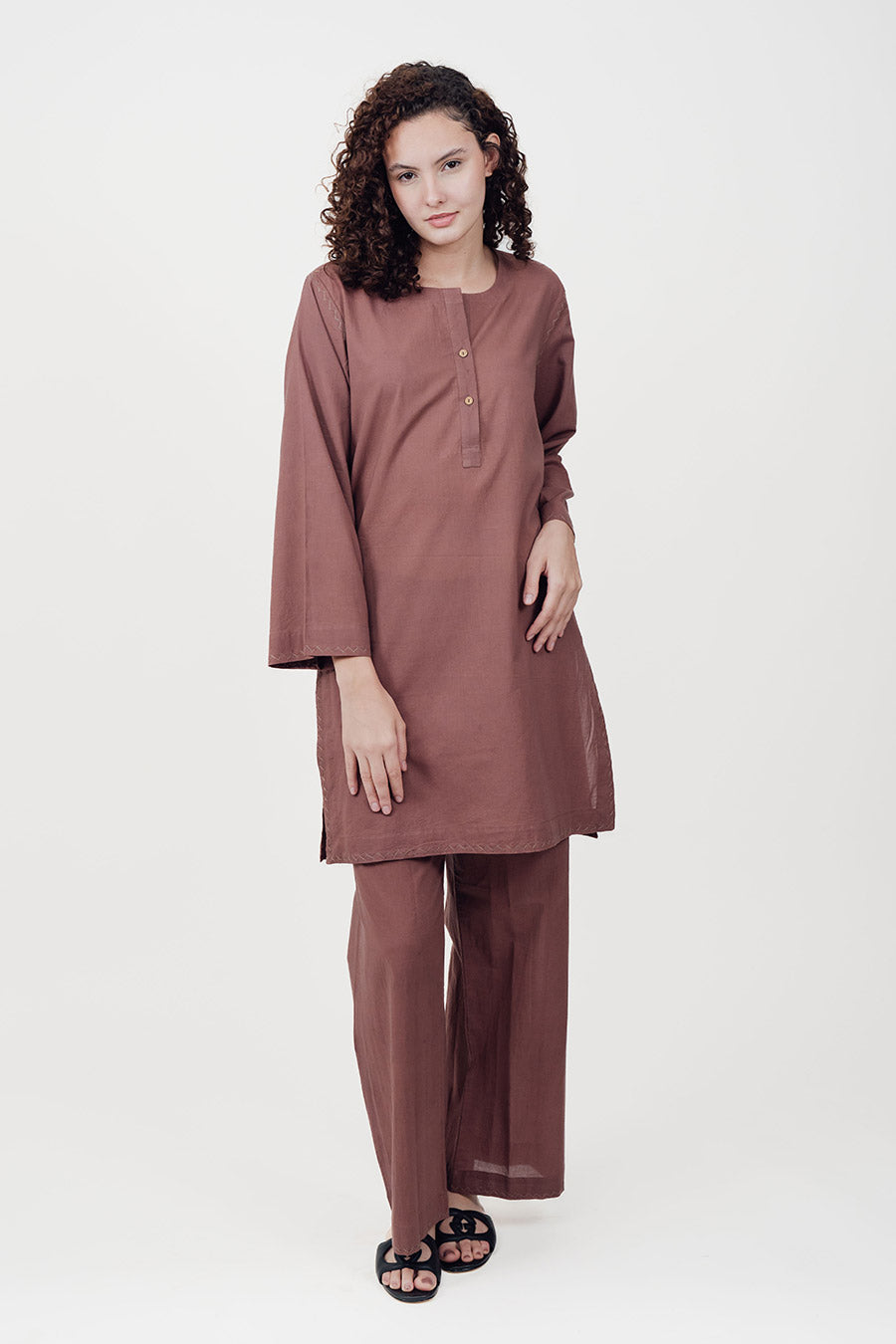 Rise Rose Cotton Co-Ord Set