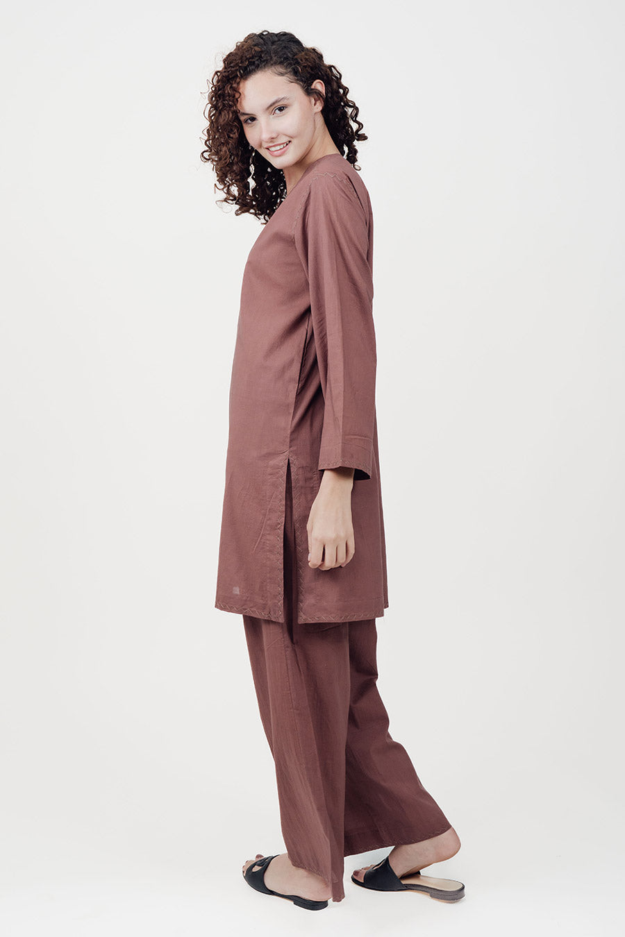 Rise Rose Cotton Co-Ord Set