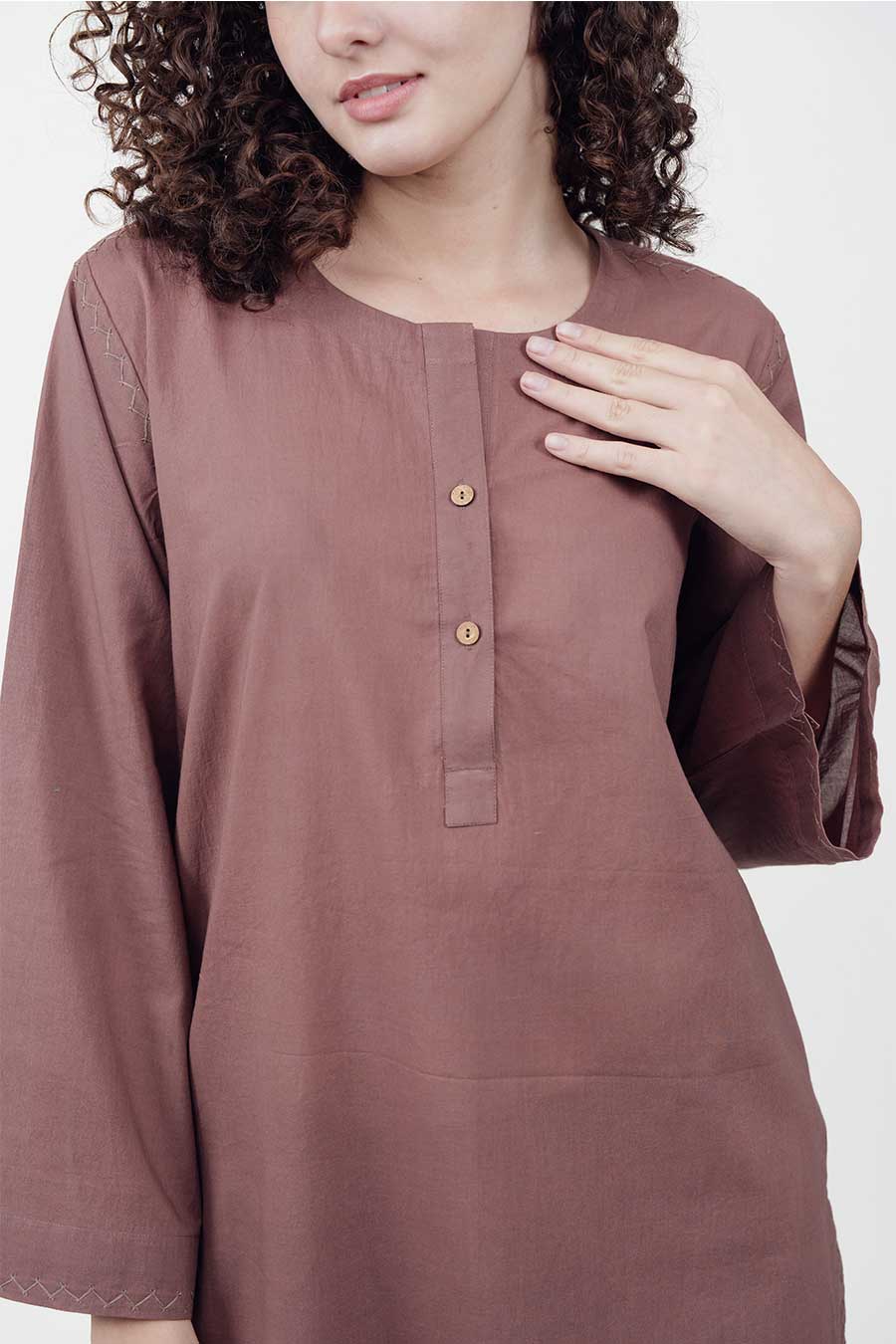 Rise Rose Cotton Co-Ord Set