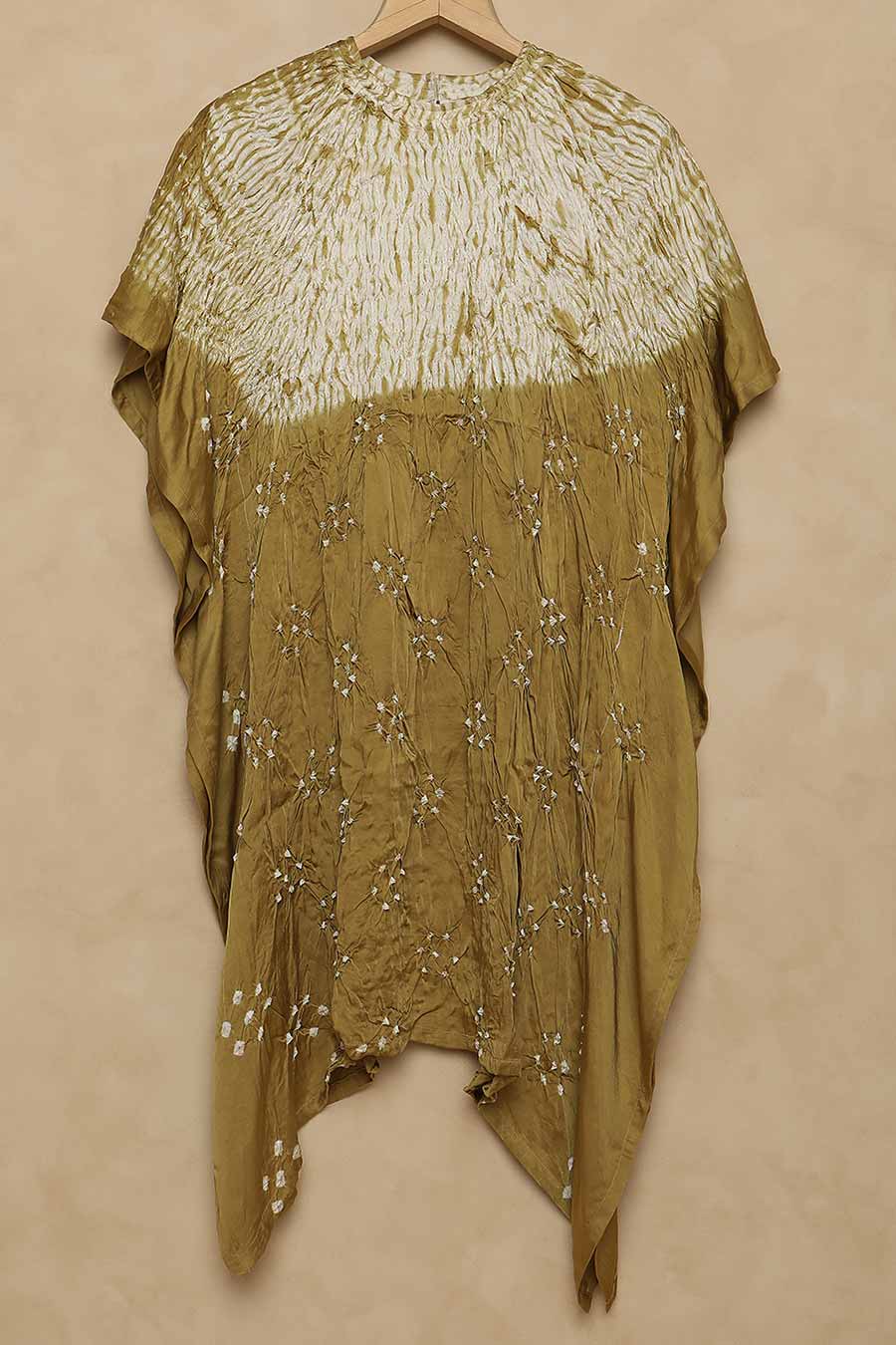 Gold Shibori Adaa Kaftan