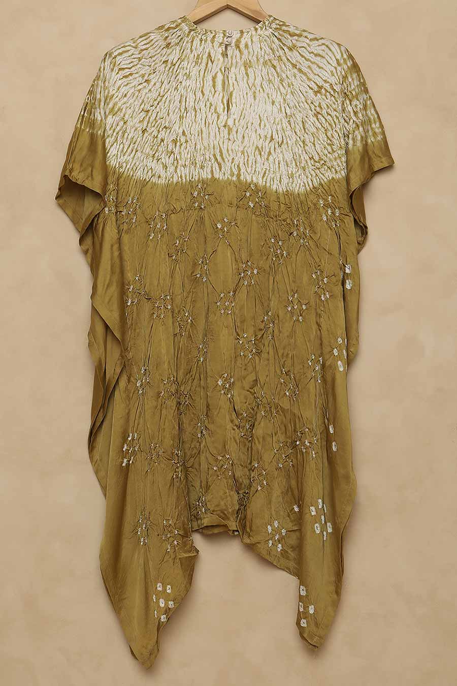 Gold Shibori Adaa Kaftan