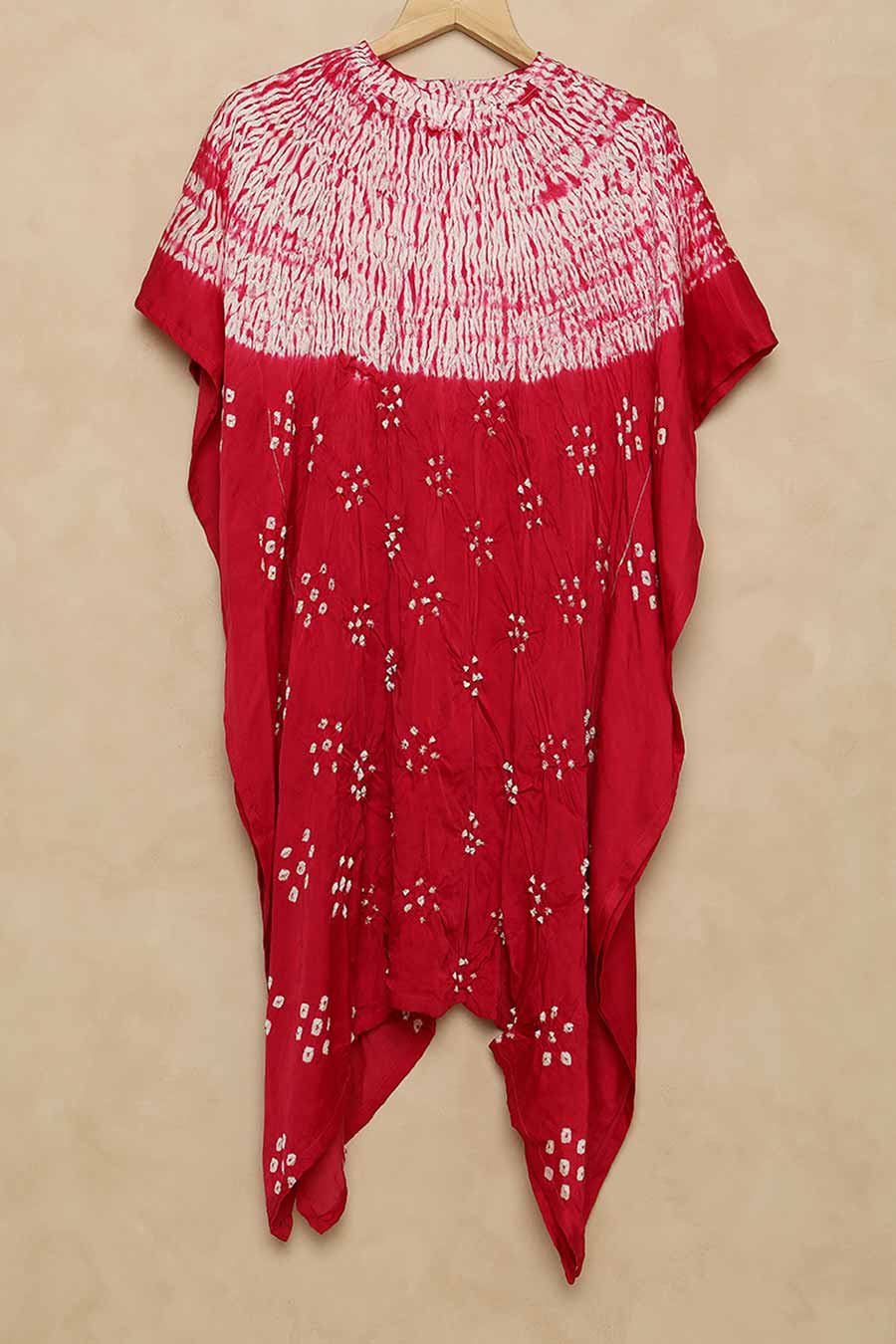 Rani Pink Shibori Adaa Kaftan