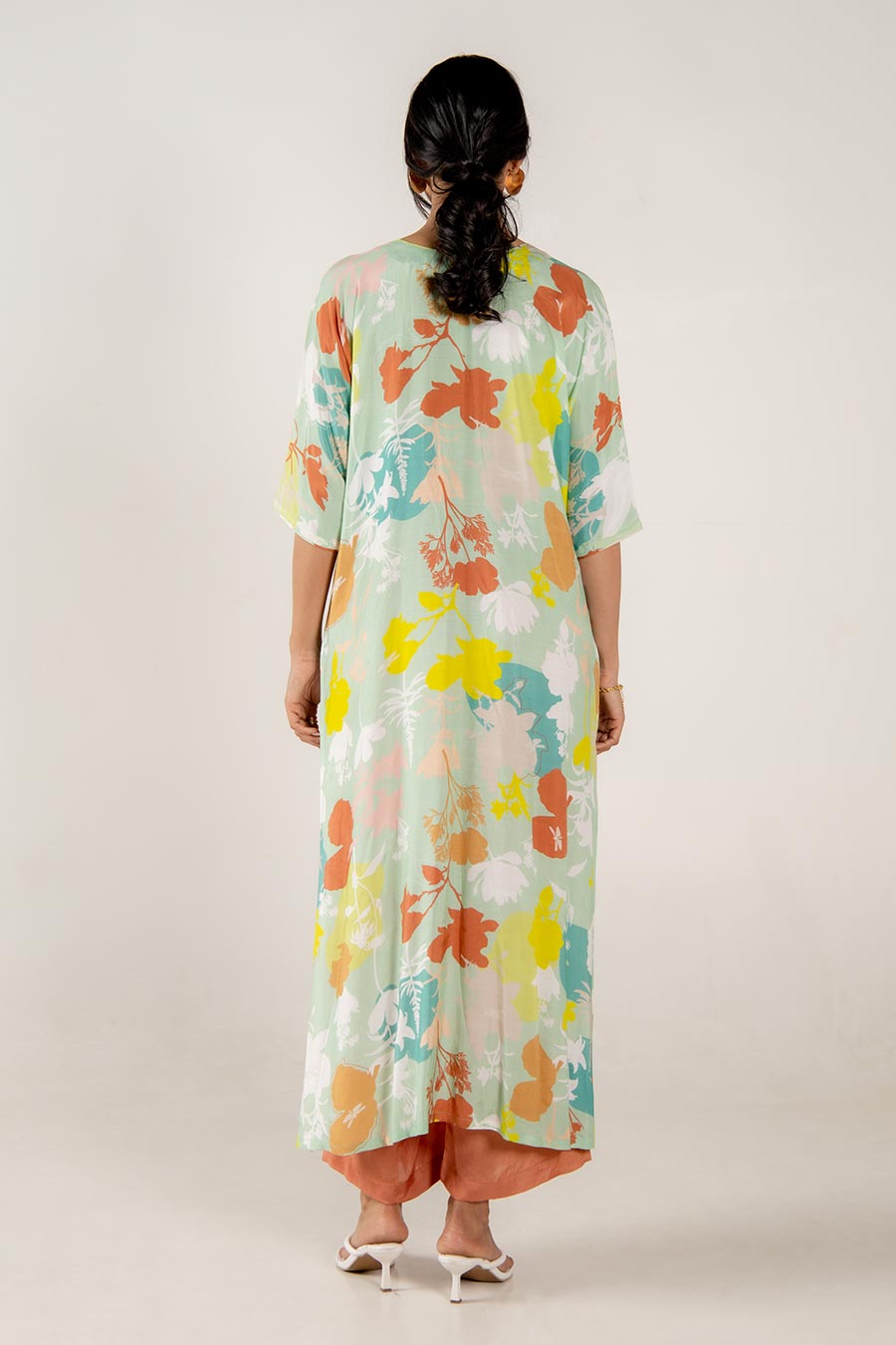 Posy Multicolour Floral Print Kurta