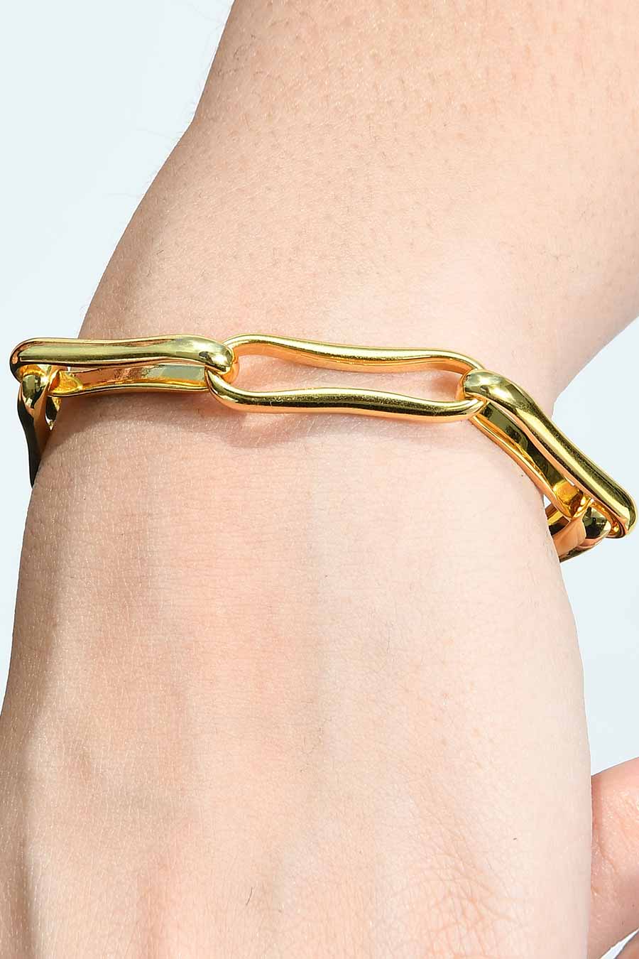 Chunky Paperclip Chain Bracelet