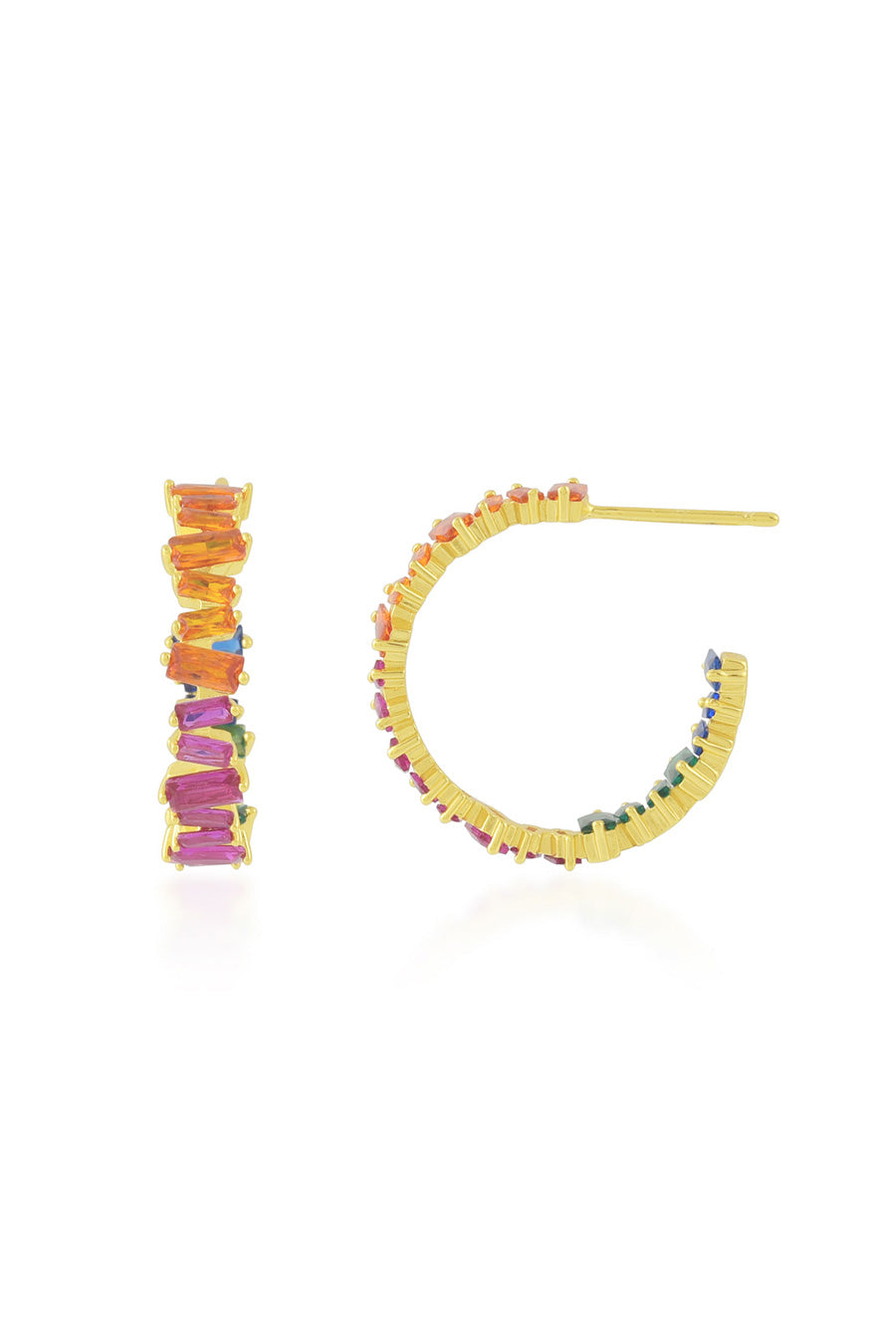 Multicolour Vouge Hoops