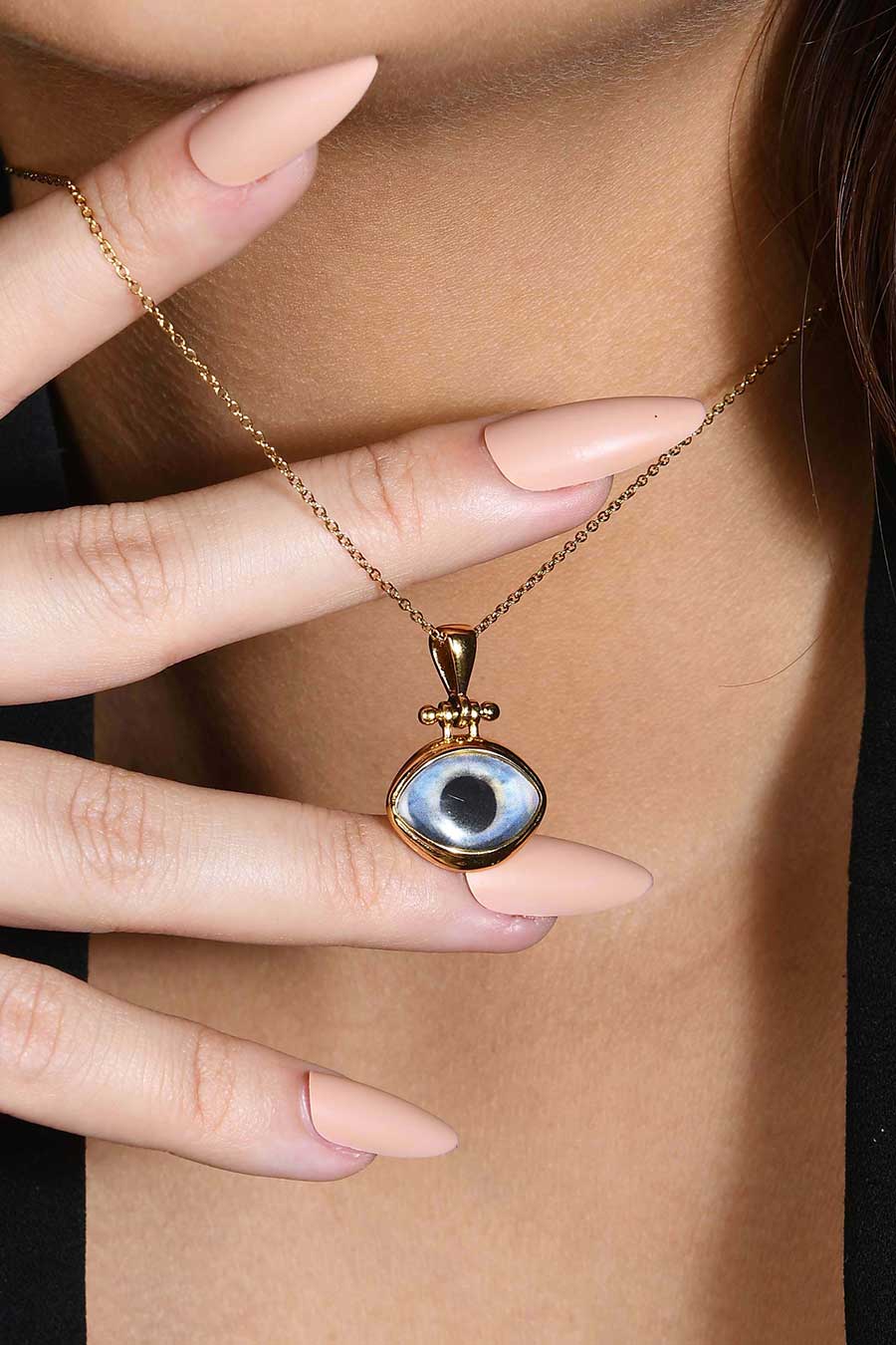 Evil-Eye Charm Necklace