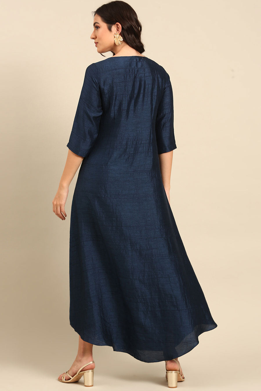 Navy Blue Long Dress