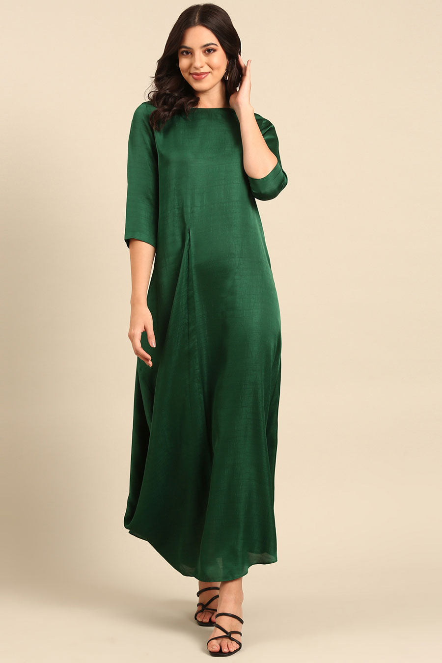 Green Long Dress
