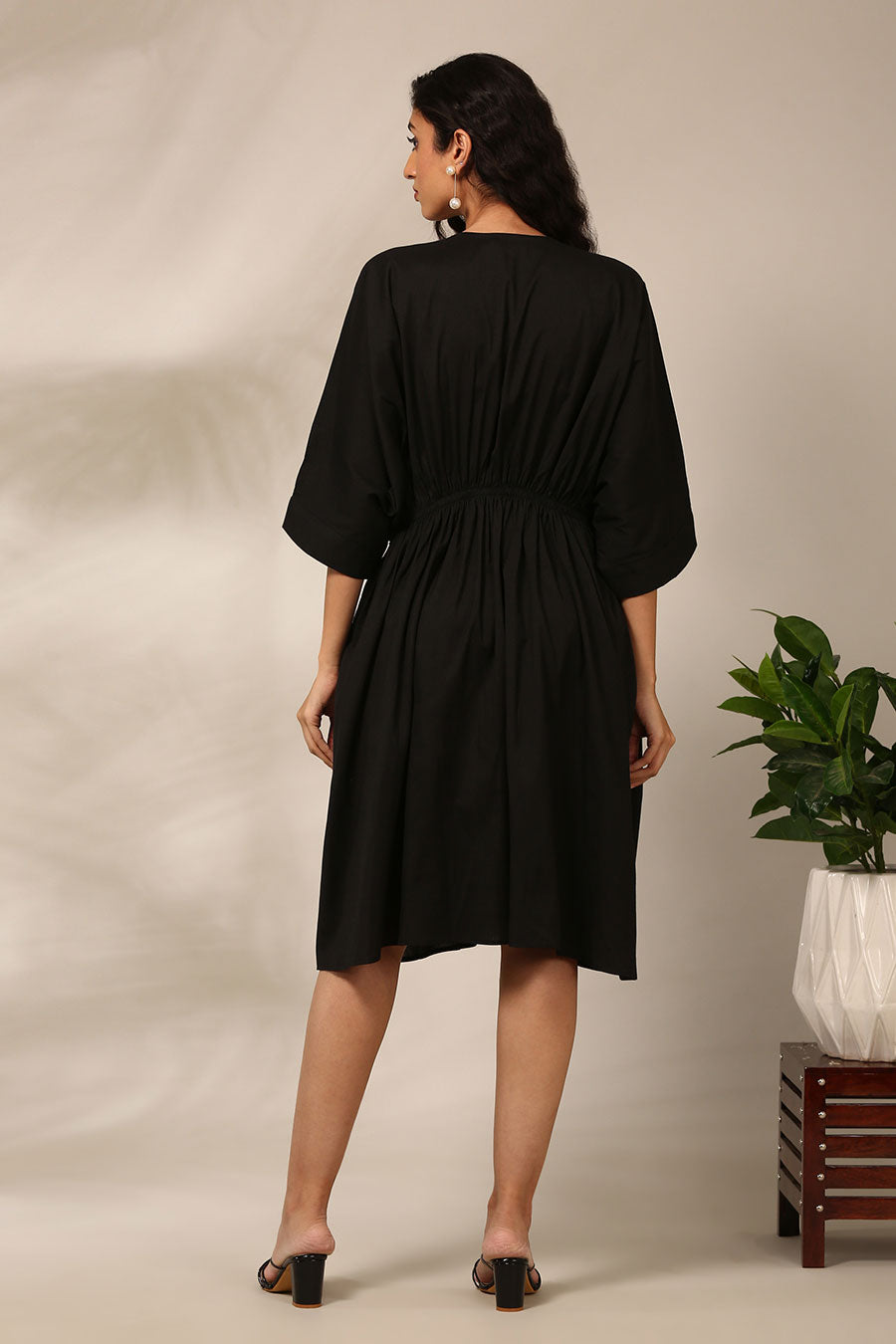 Black & White Panelled Dress