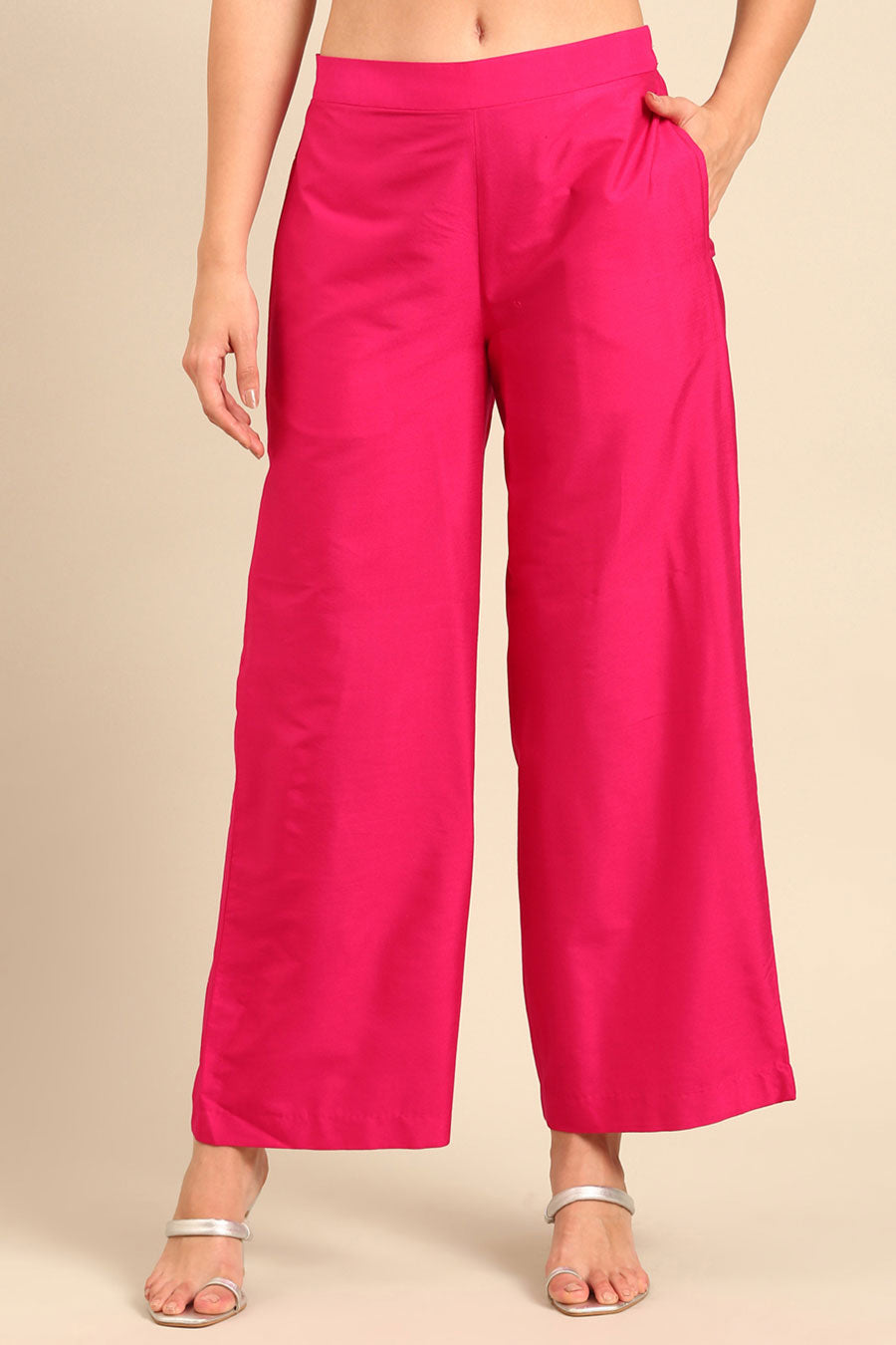 Pink Printed Tunic & Pant Co-Ord Set
