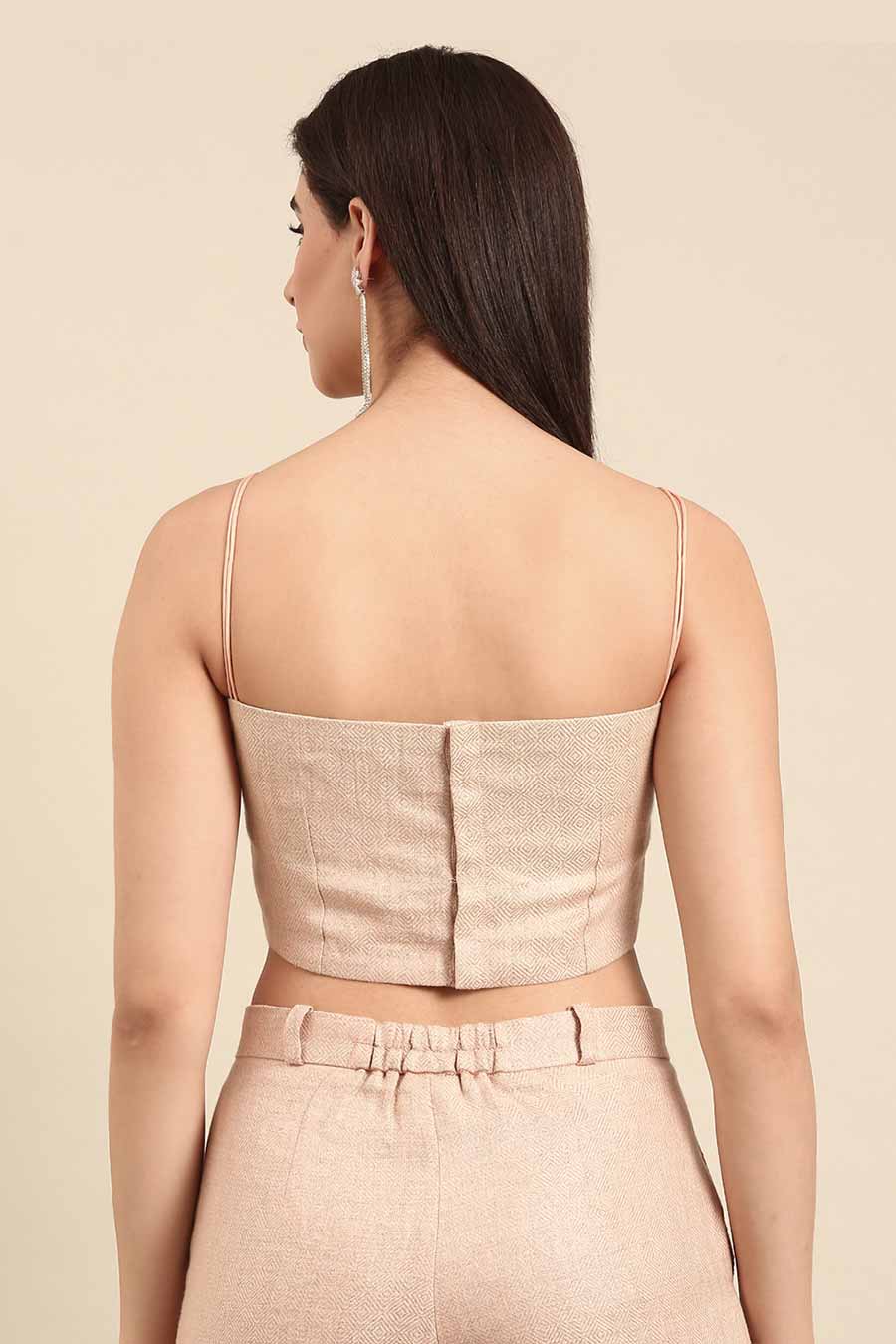 Pink Strap Top & Pant Co-Ord Set