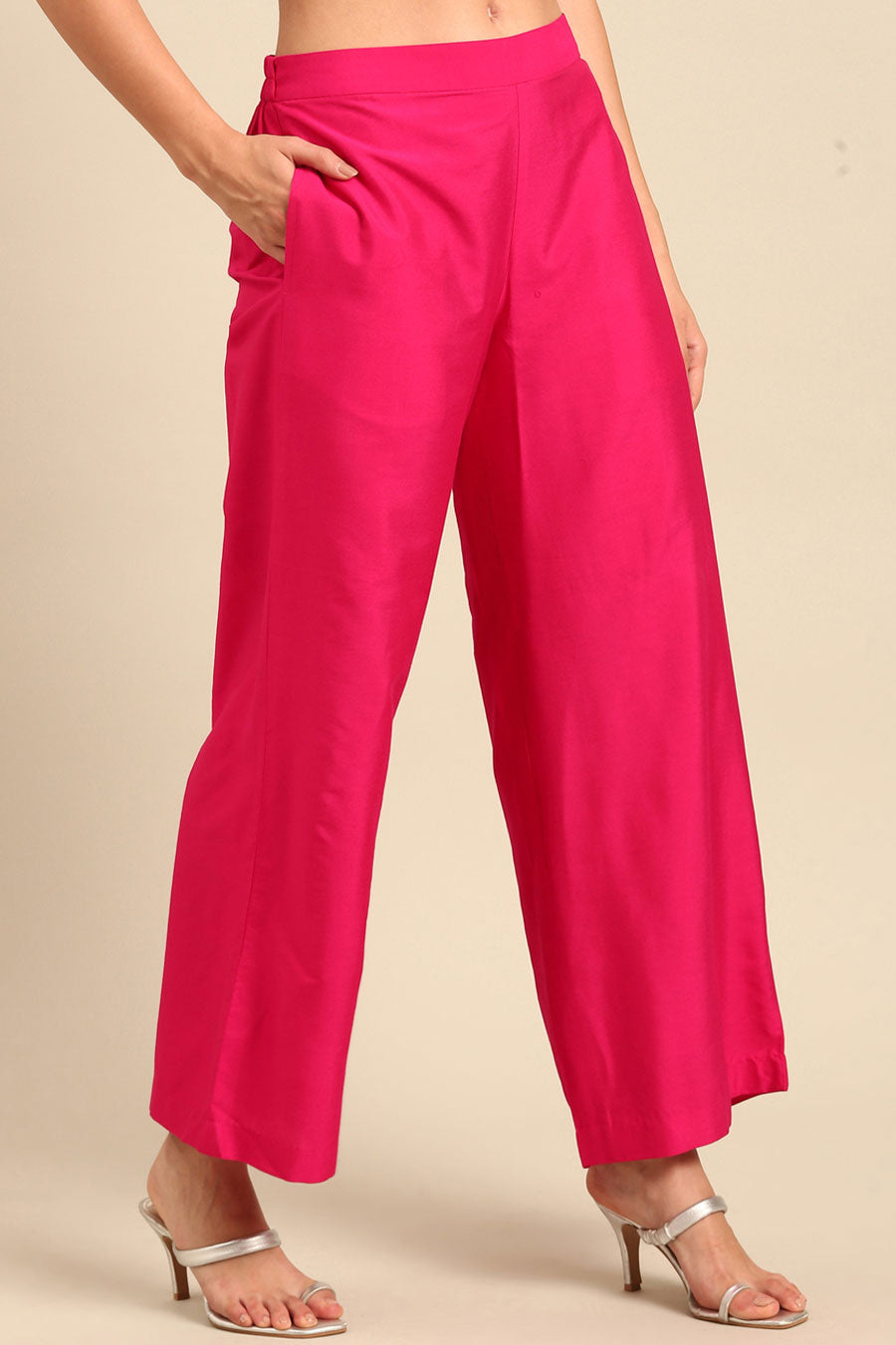 Pink Palazzo Pants