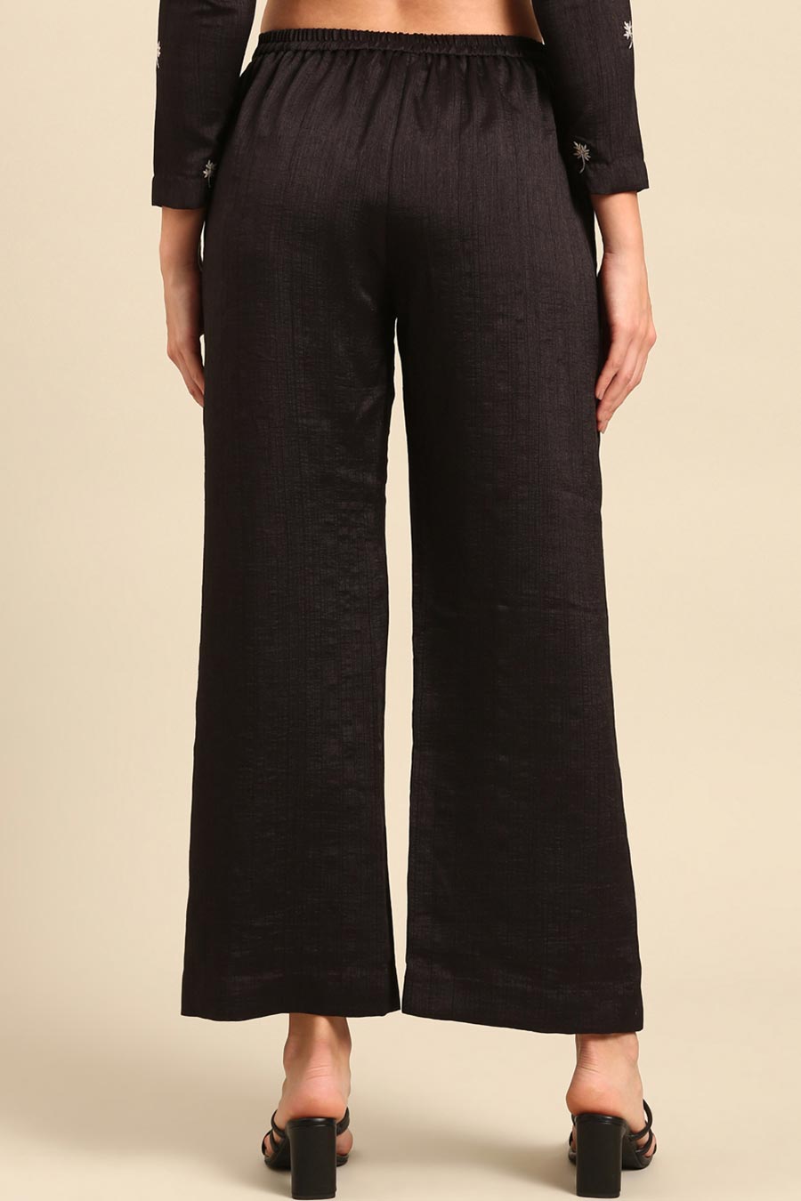 Black Flared Pants