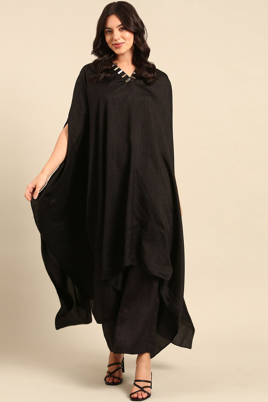 Black Flared Pants