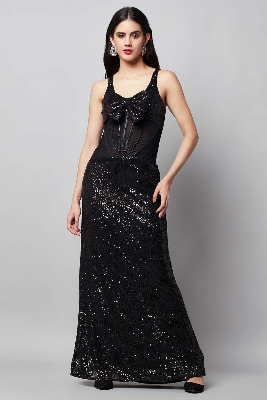 Black Corset Gown