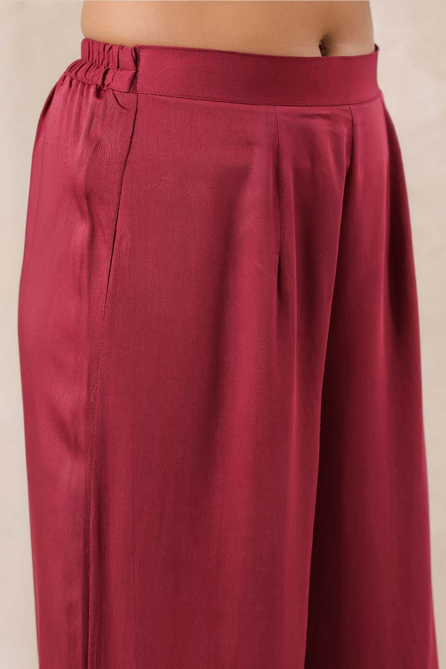 Wine Tunic & Pant Co-Ord Set