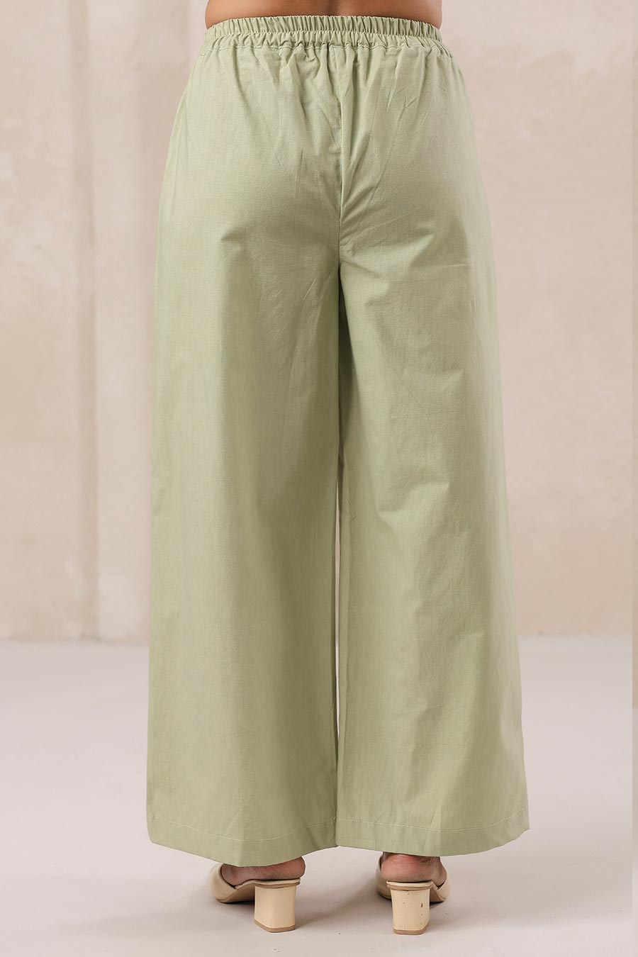 Sage Green Cotton Classic Co-Ord Set