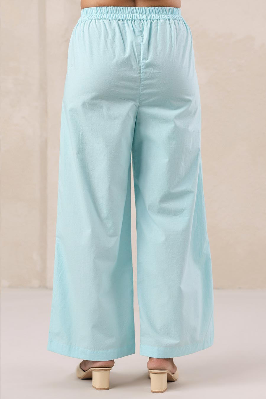 Sky Blue Cotton Classic Co-Ord Set