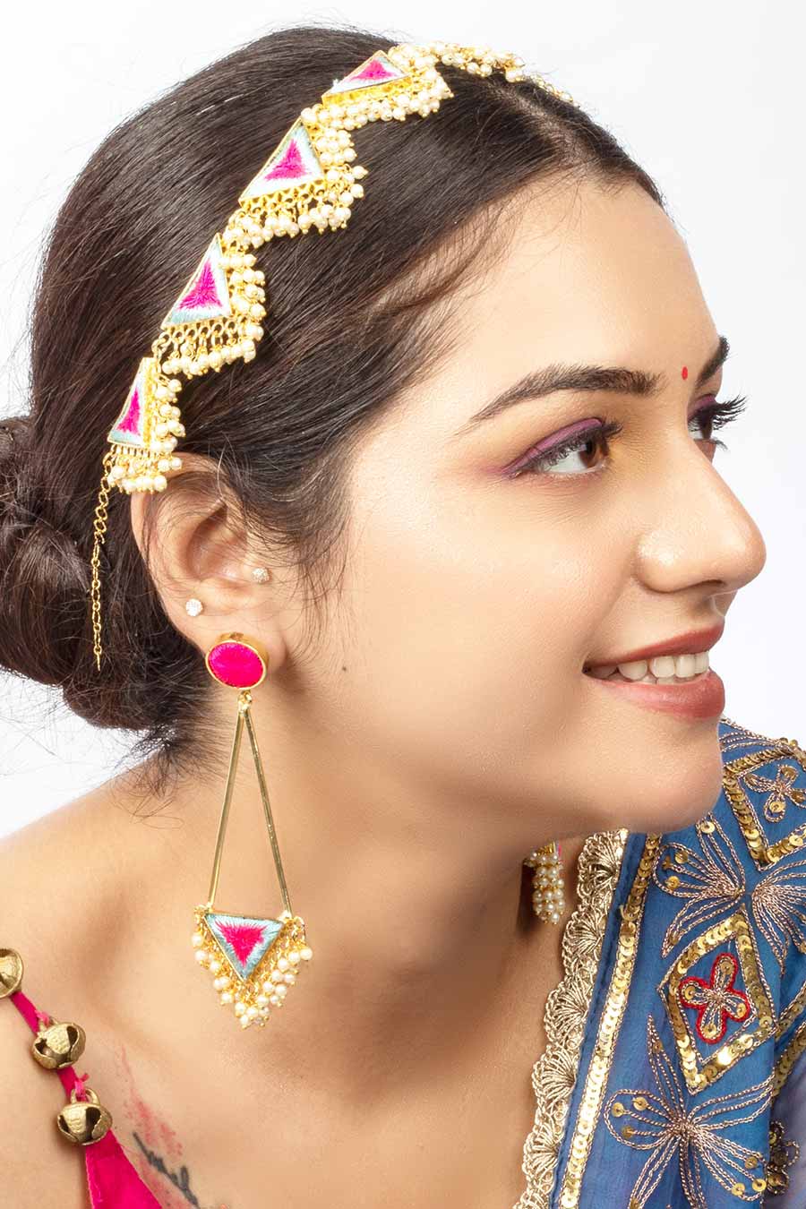 Twilight Bloom Dangler Earrings