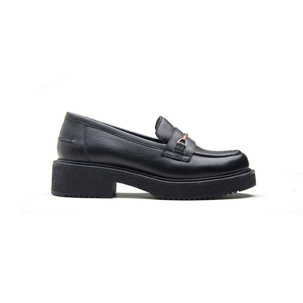 Black Spezia Loafer