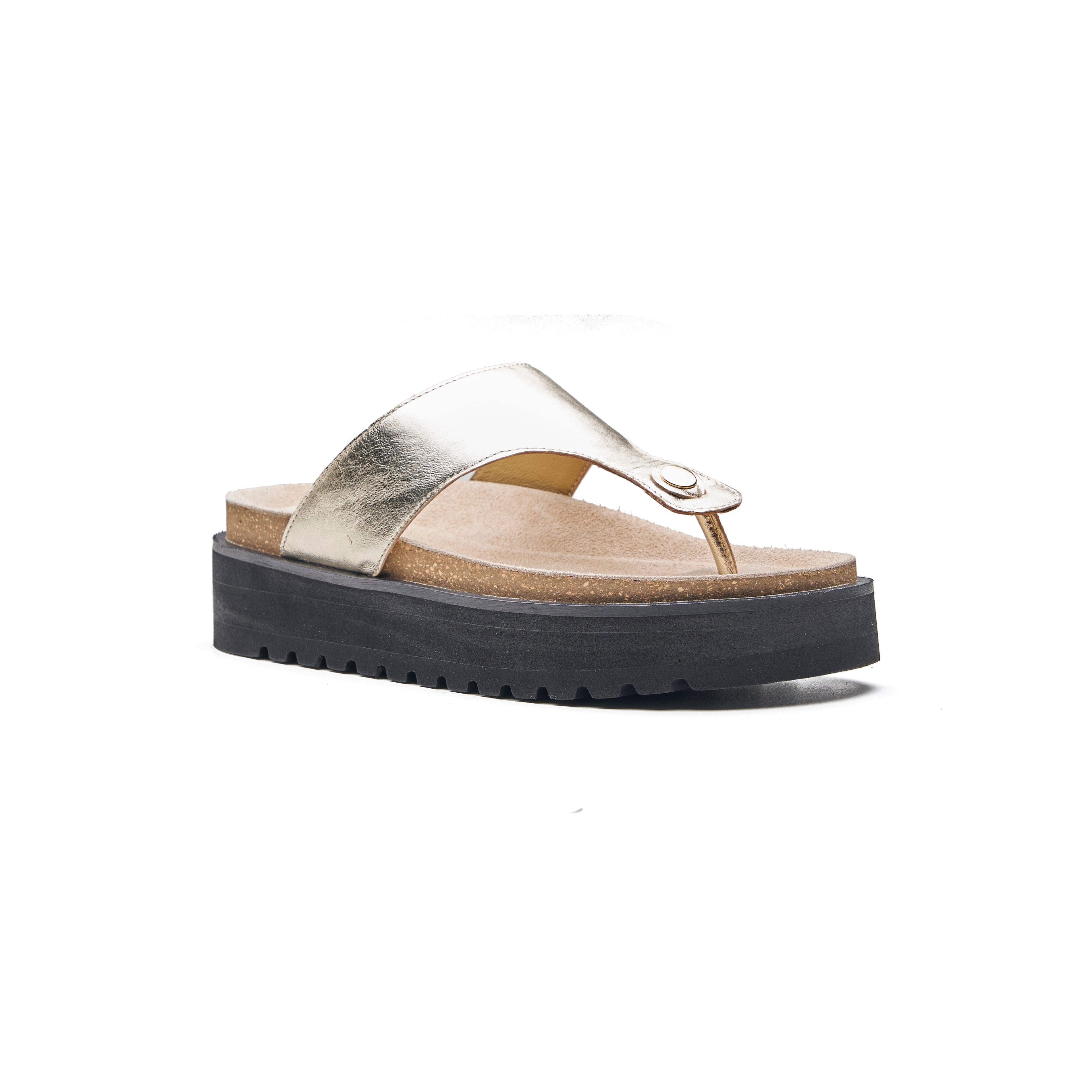 Gold Milton Sandal