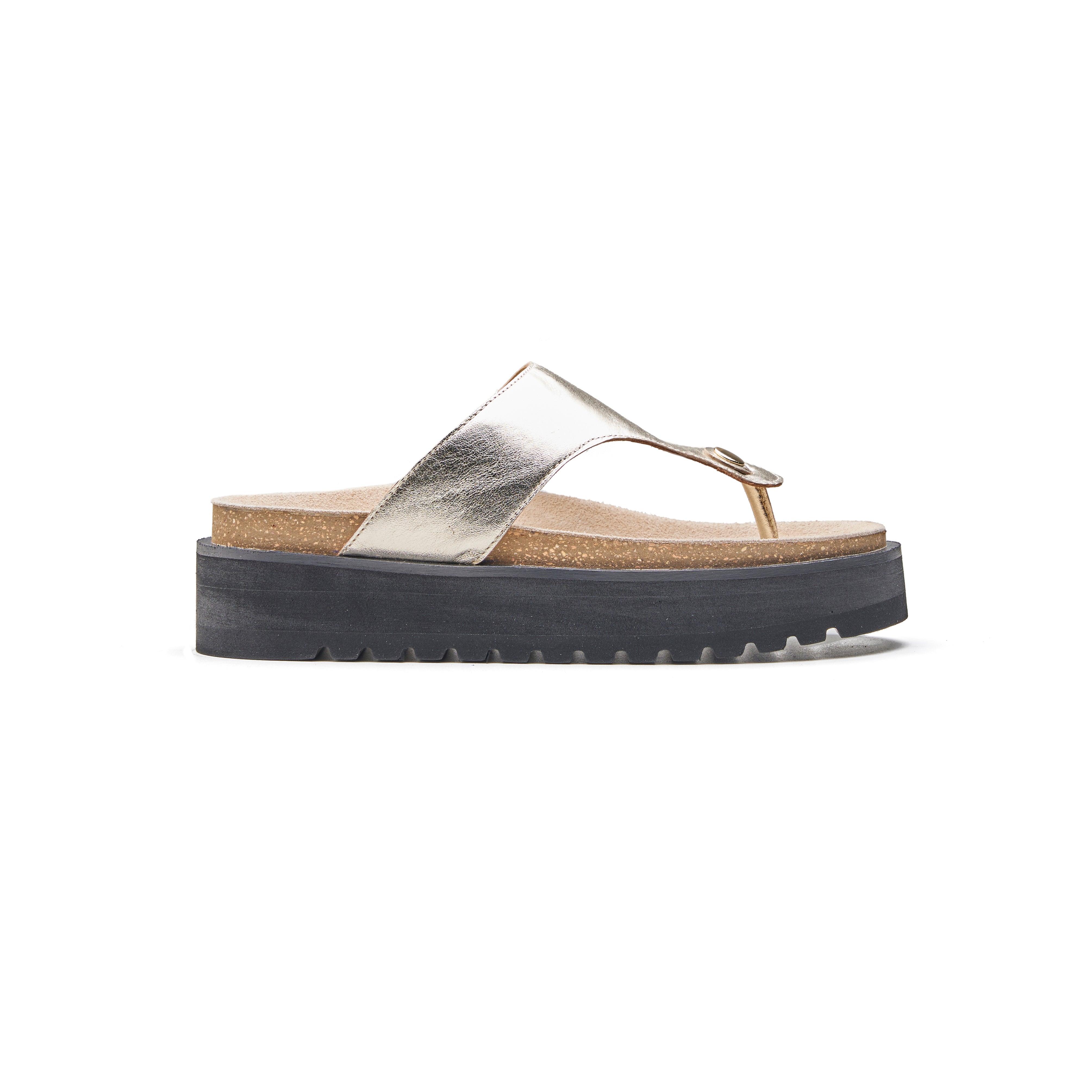 Gold Milton Sandal