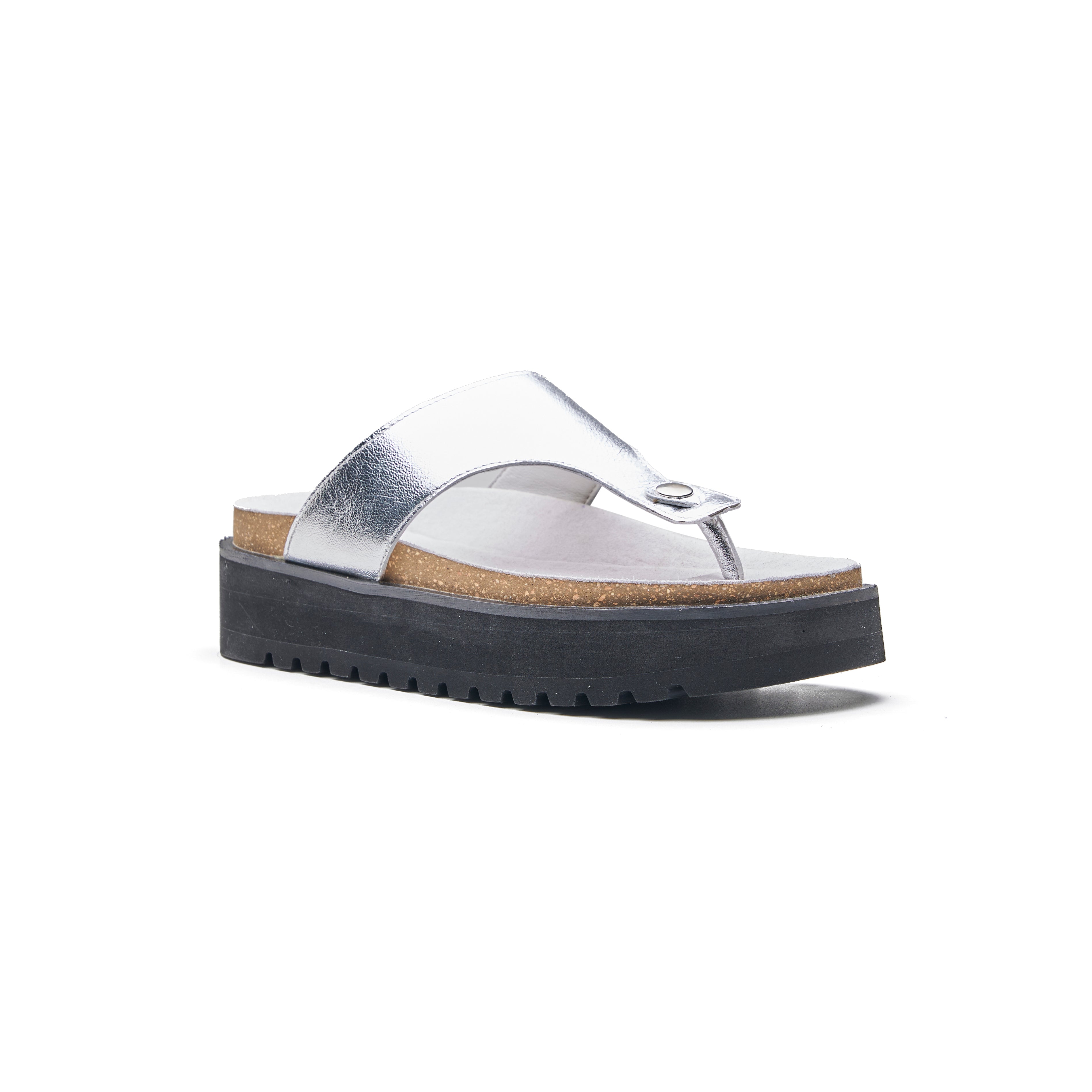 Silver Milton Sandal