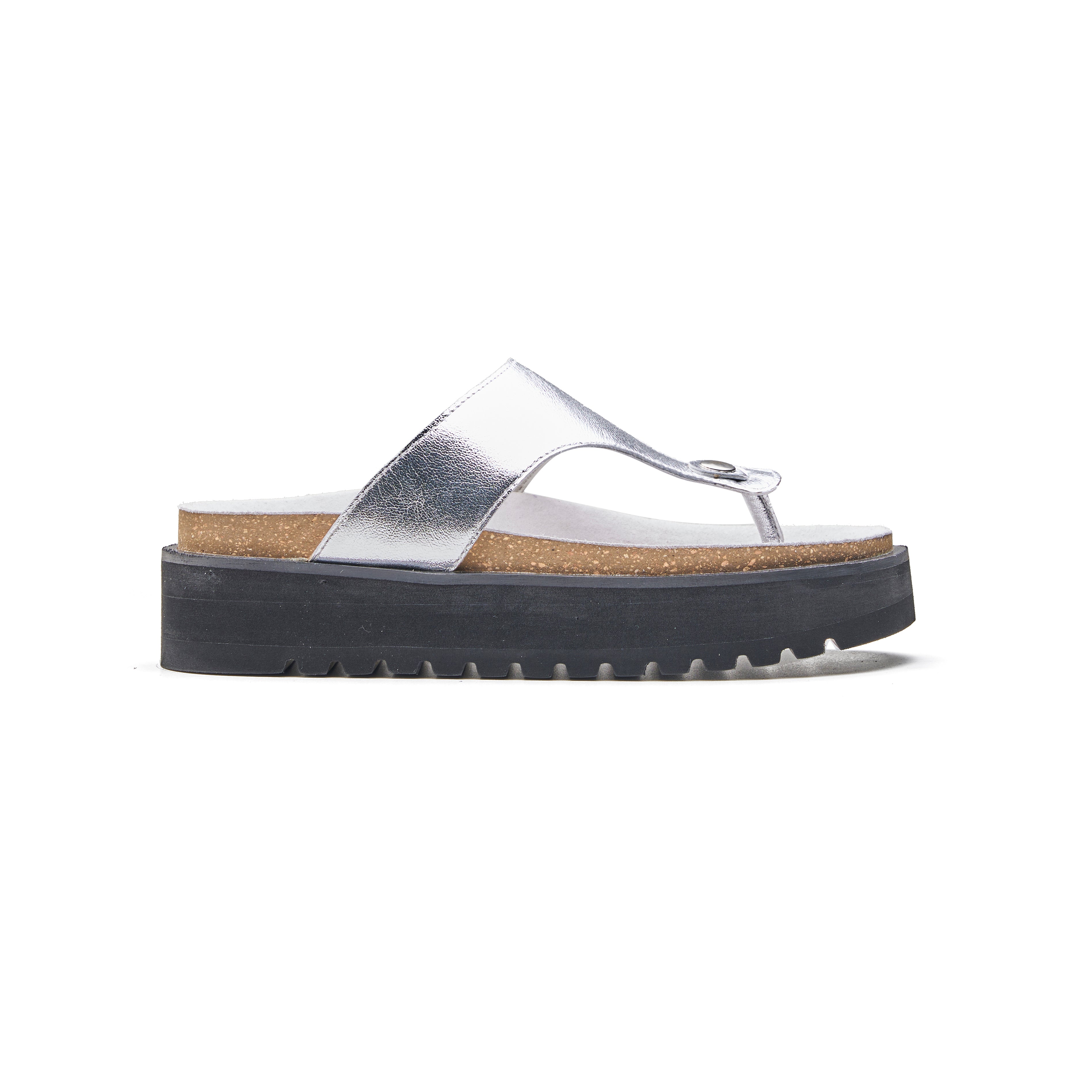 Silver Milton Sandal