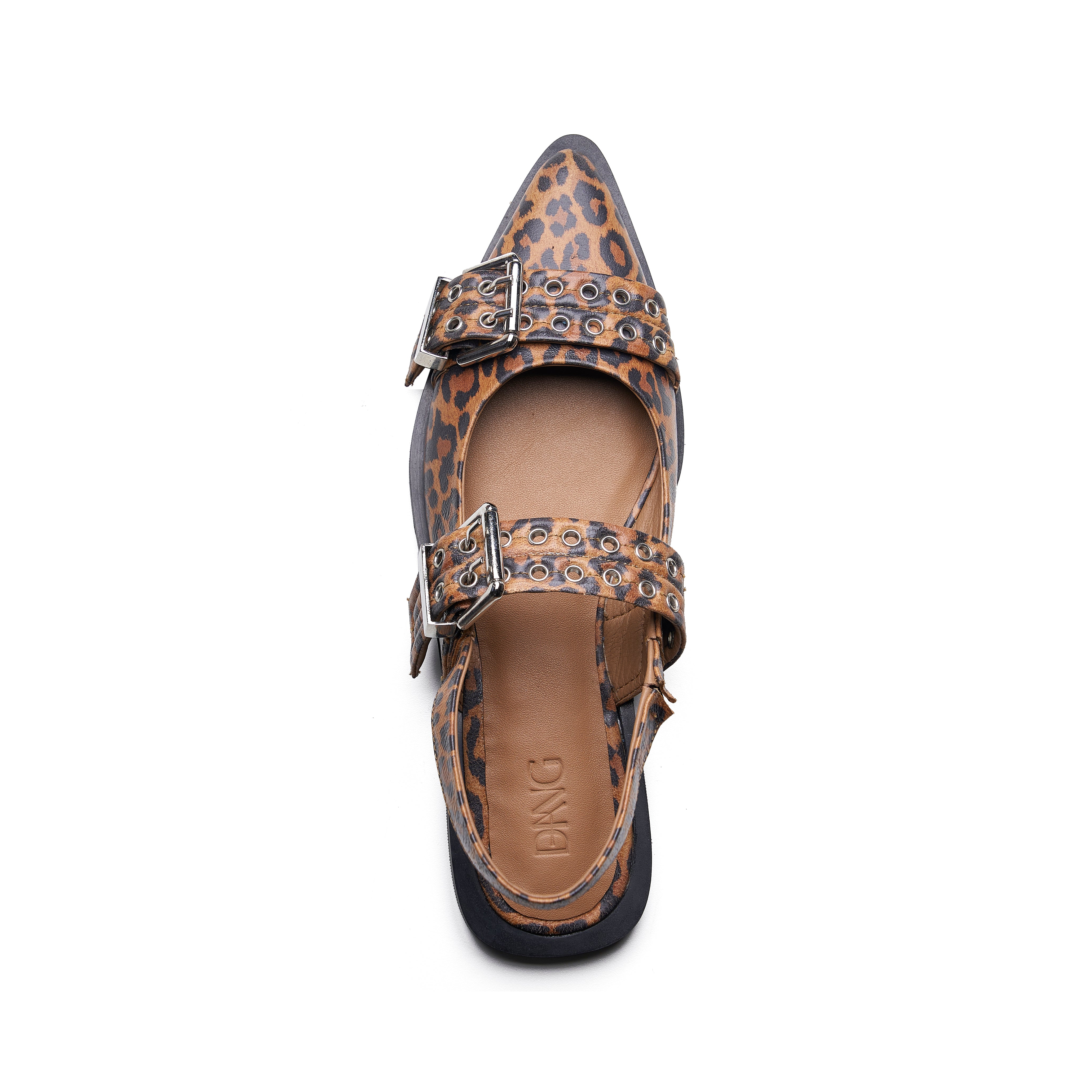 Brown & Black Juliana Ballerina