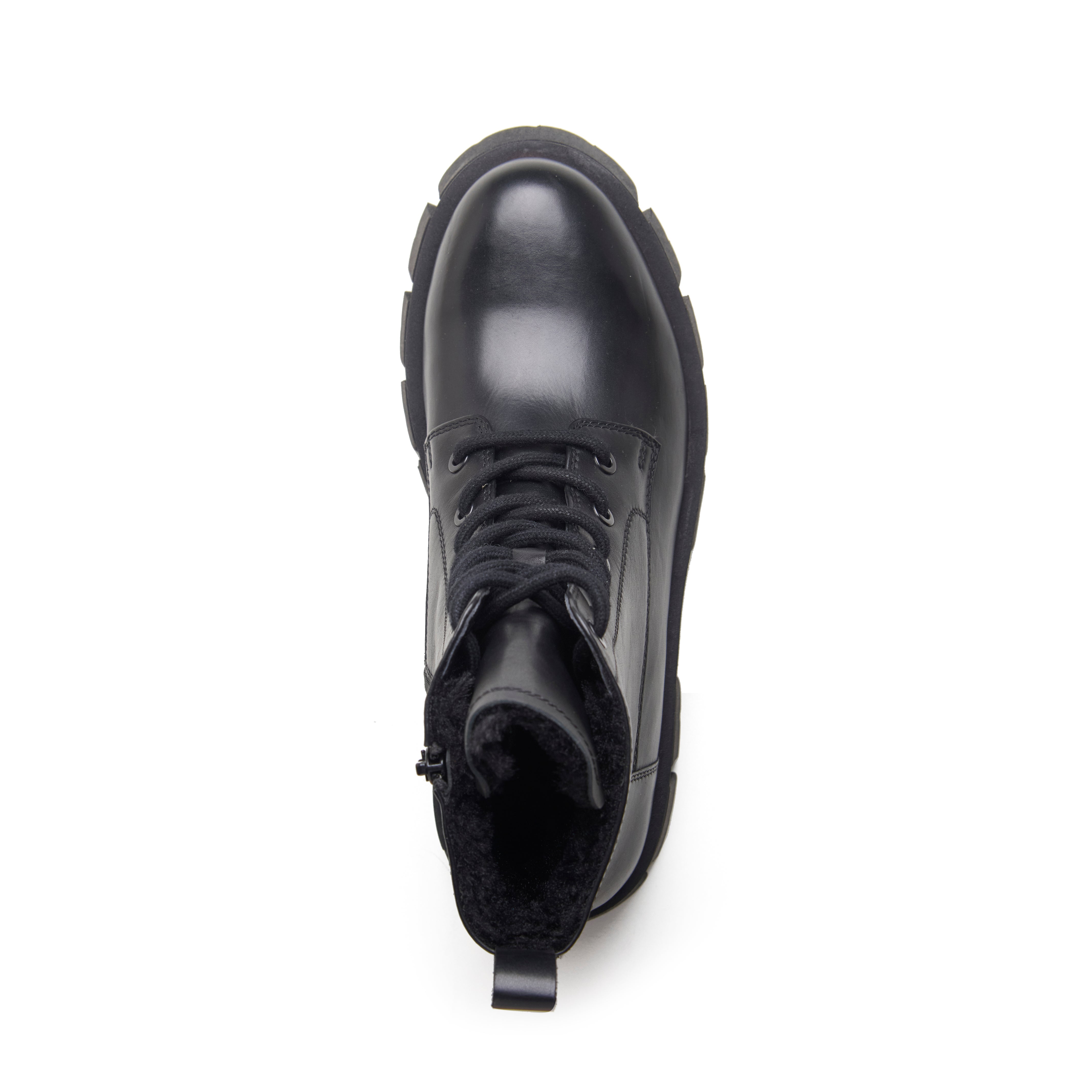 Black Anpalpa Lace-Up Boots