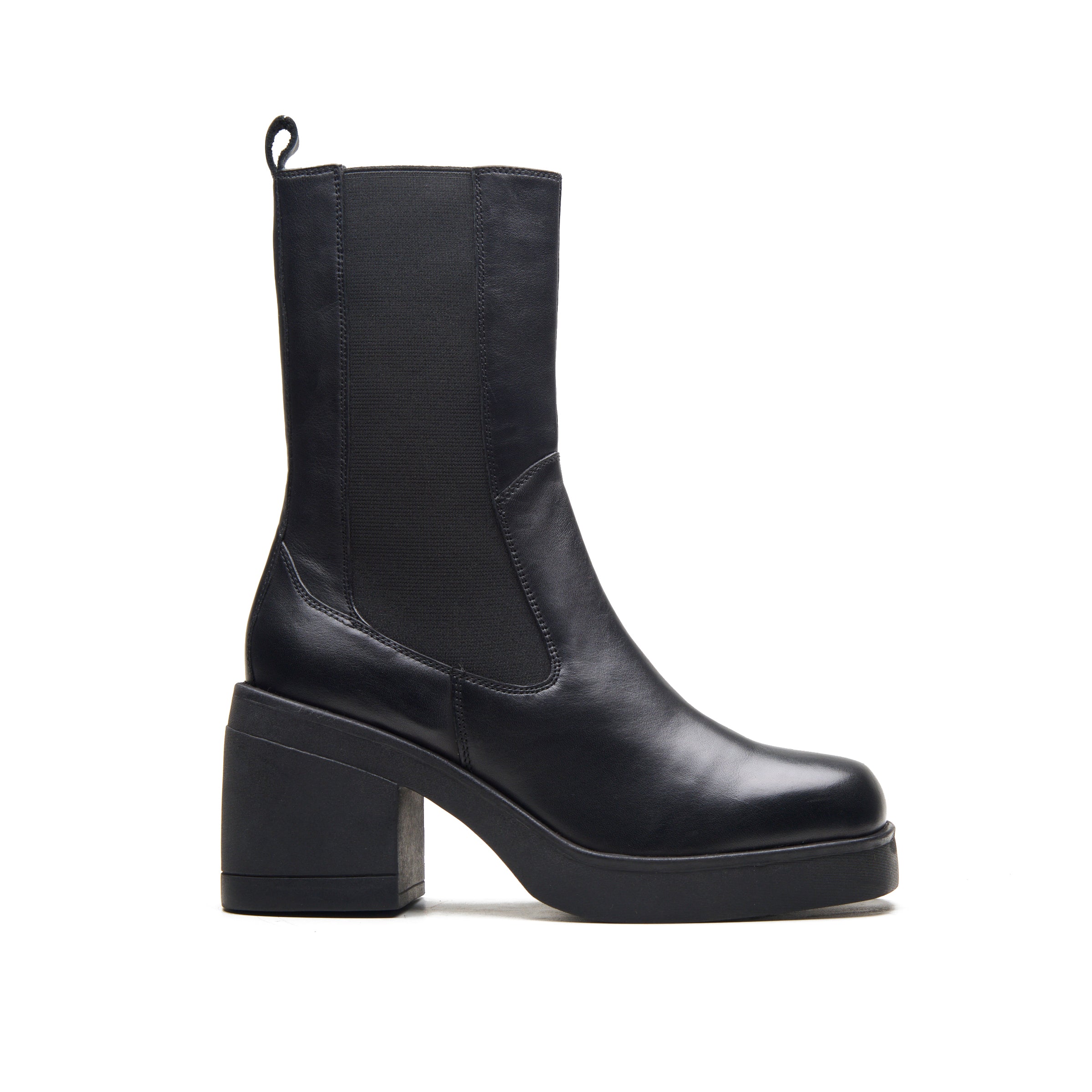 Black Sunset Chelsea Ankle Boots
