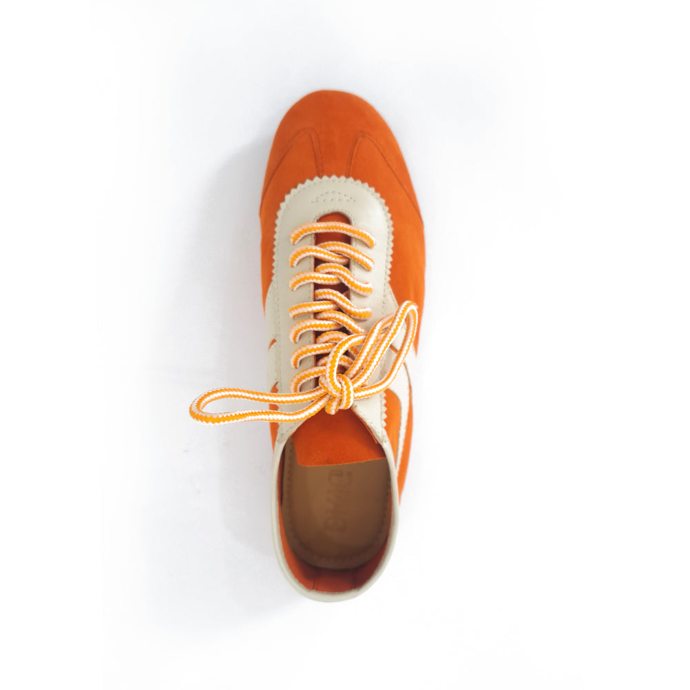 Orange Boxing Sneaker