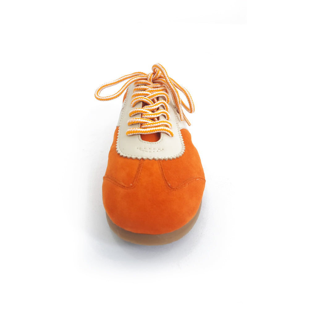 Orange Boxing Sneaker