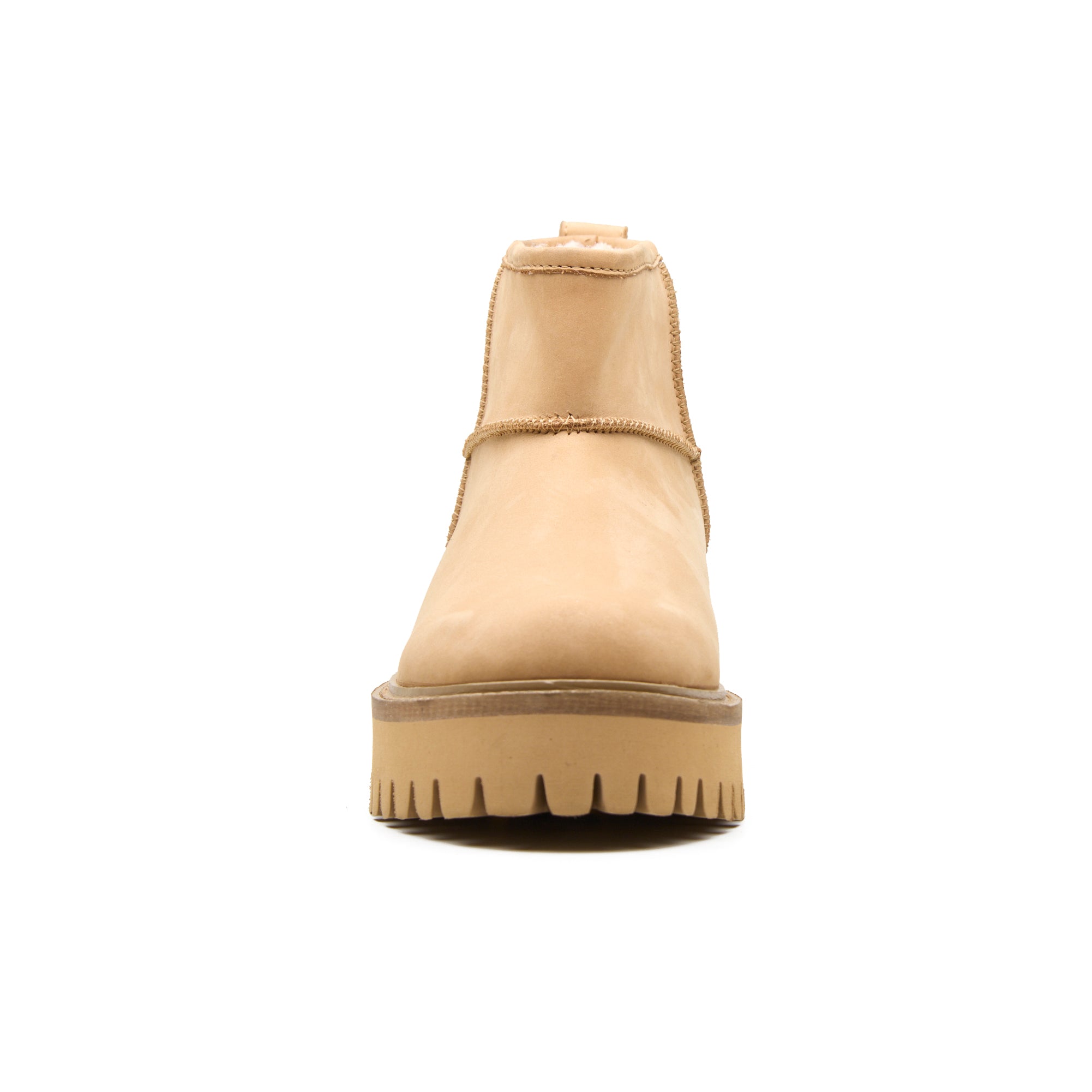 Camel Brown Snow Boots