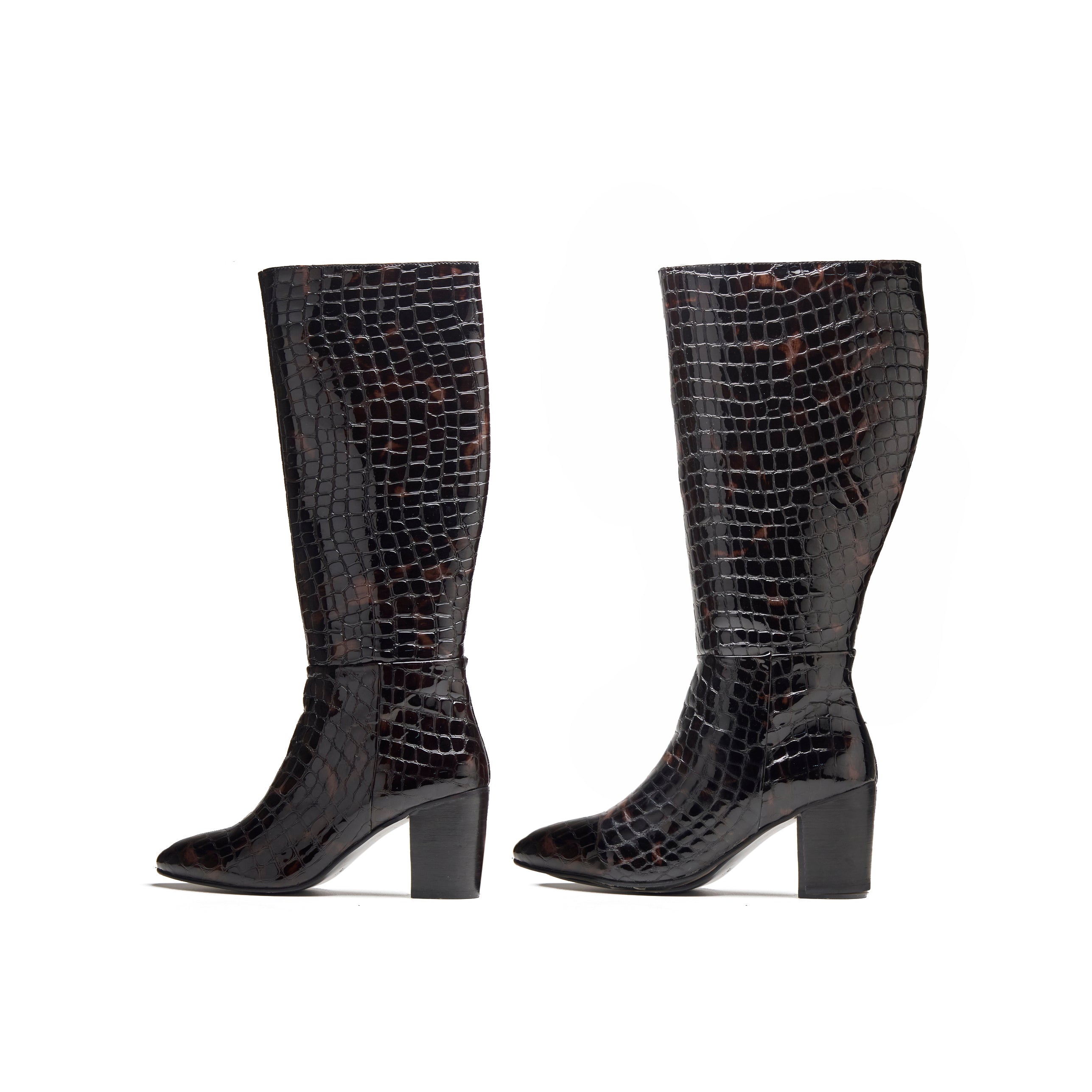 Black 4221 Long Boots