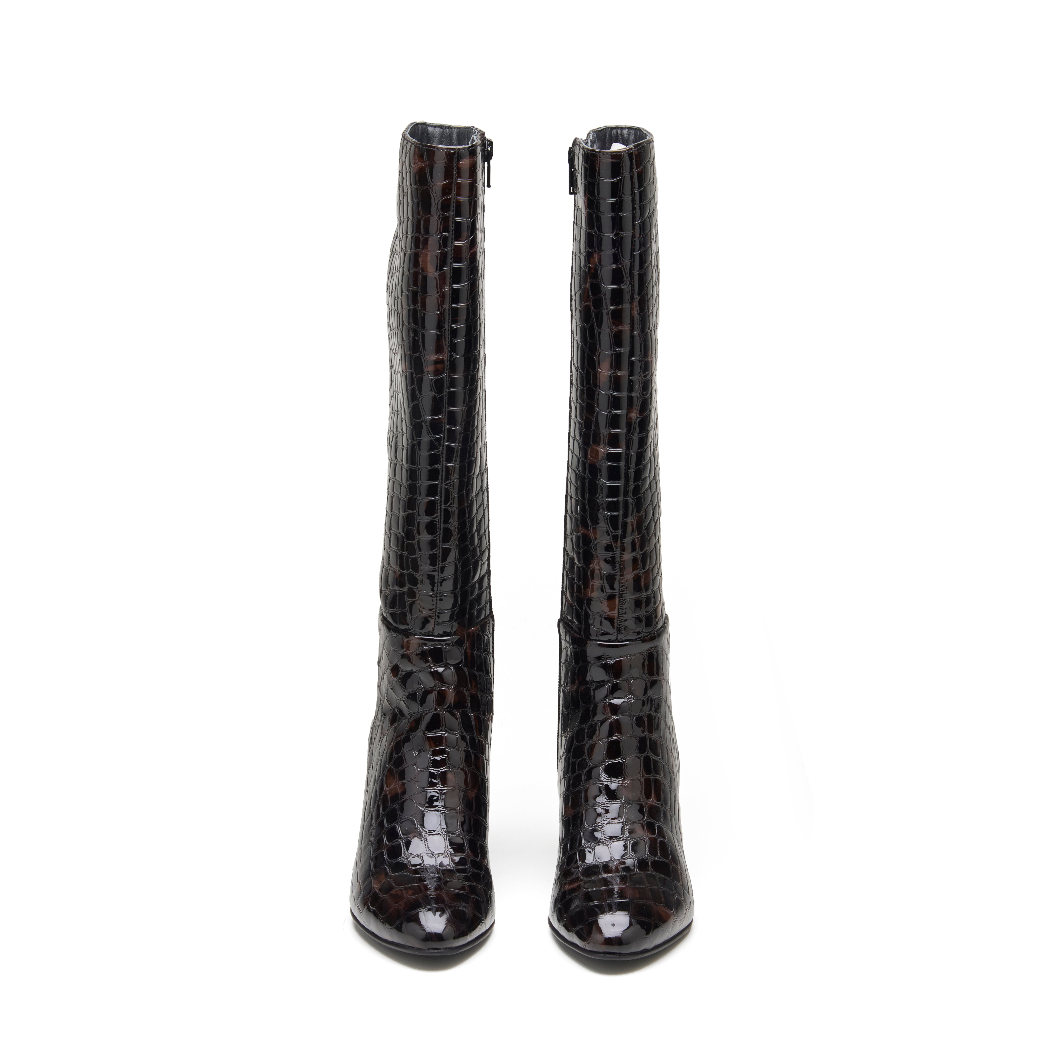 Black 4221 Long Boots