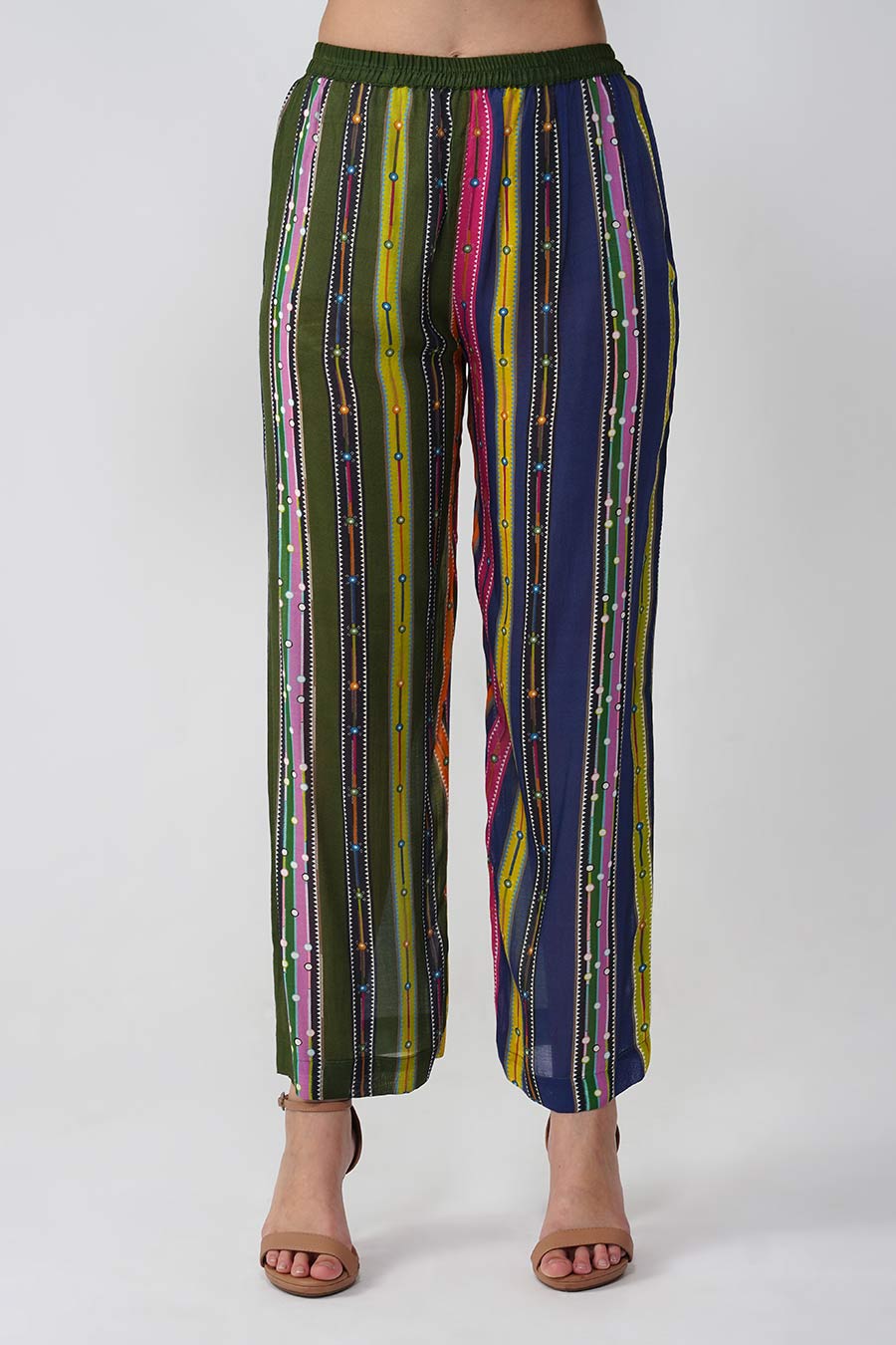Black Banjara Bloom Kalidar Kurta & Pant Set