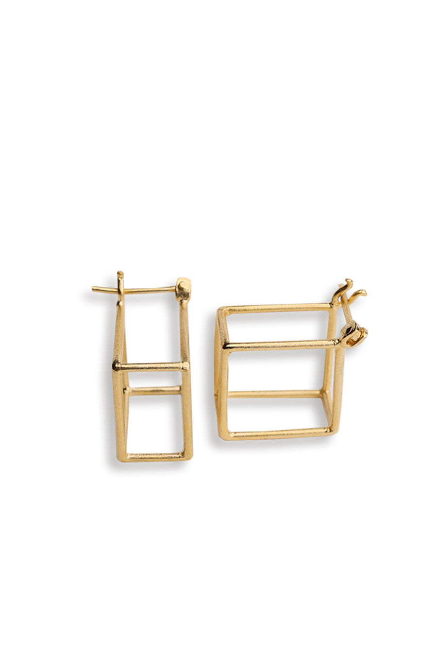 Gold Plated Ekaa Hoop Earrings