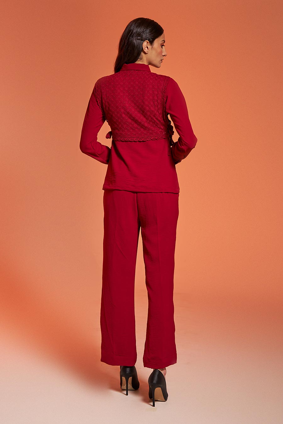 Maroon waistcoat shop