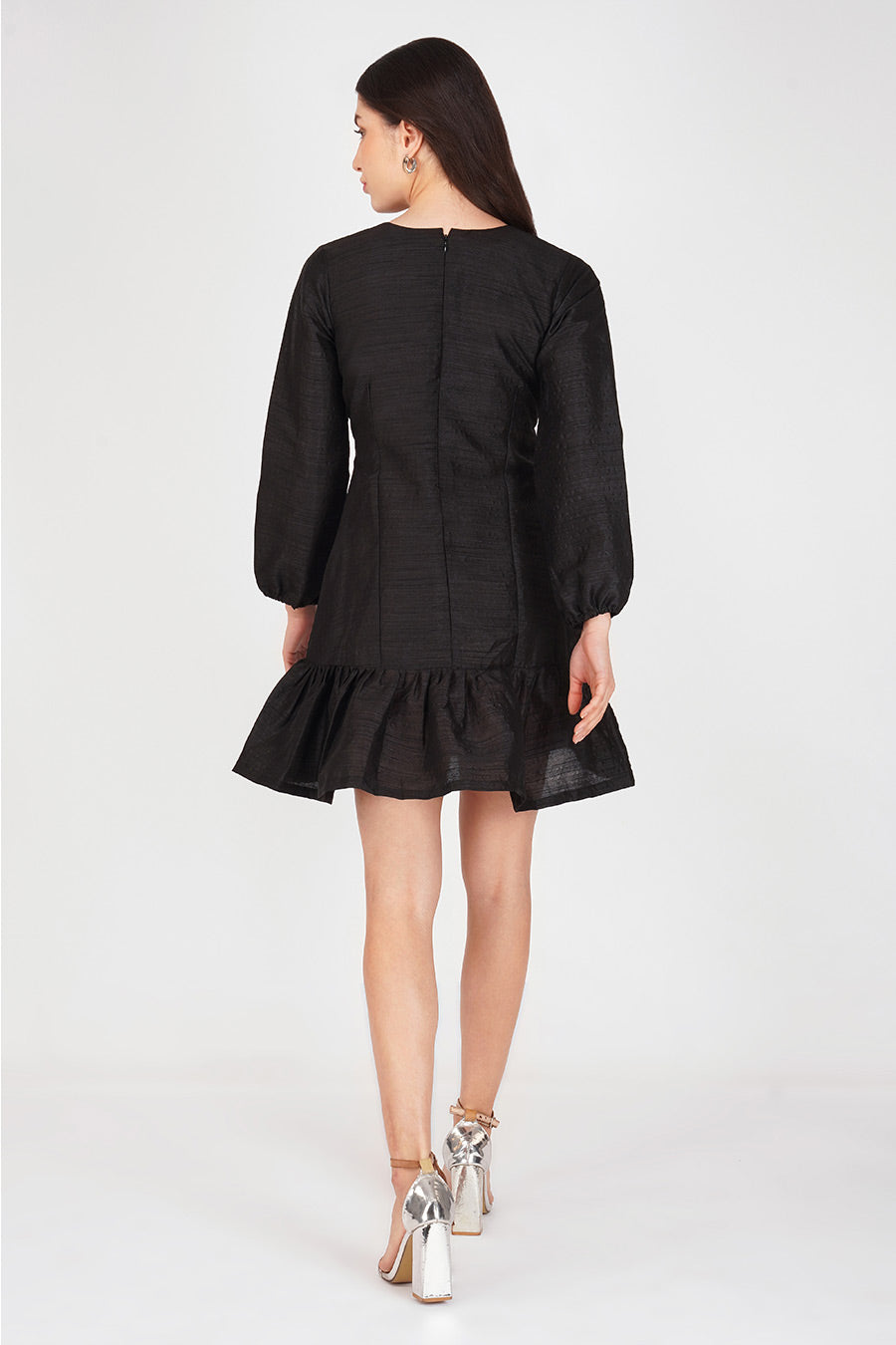 Black Cordellia Short Dress
