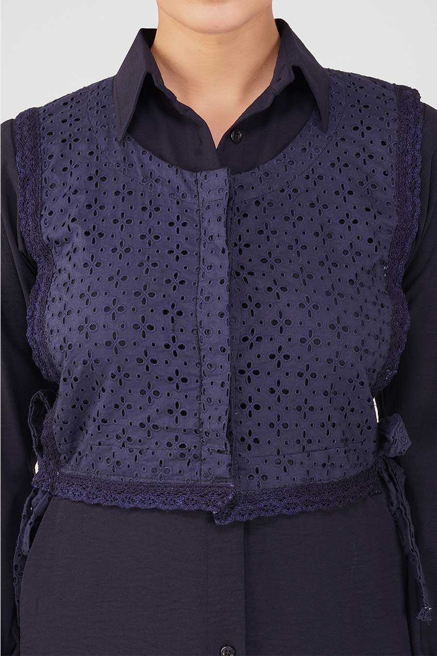 Blue Rosewood Shirt & Pant Co-Ord Set