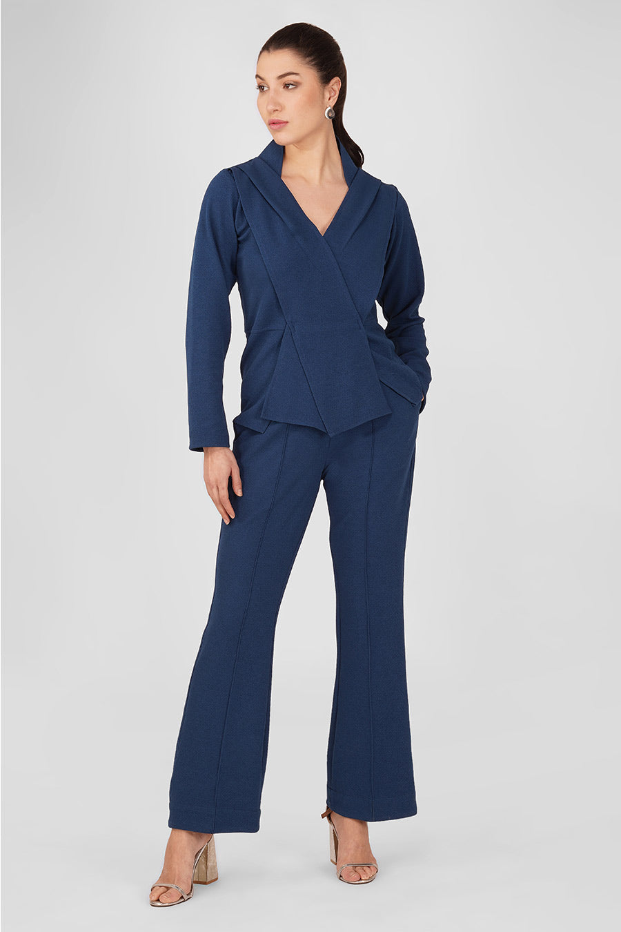 Blue Pandora Top & Pant Co-Ord Set