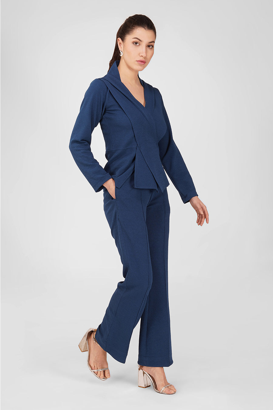 Blue Pandora Top & Pant Co-Ord Set