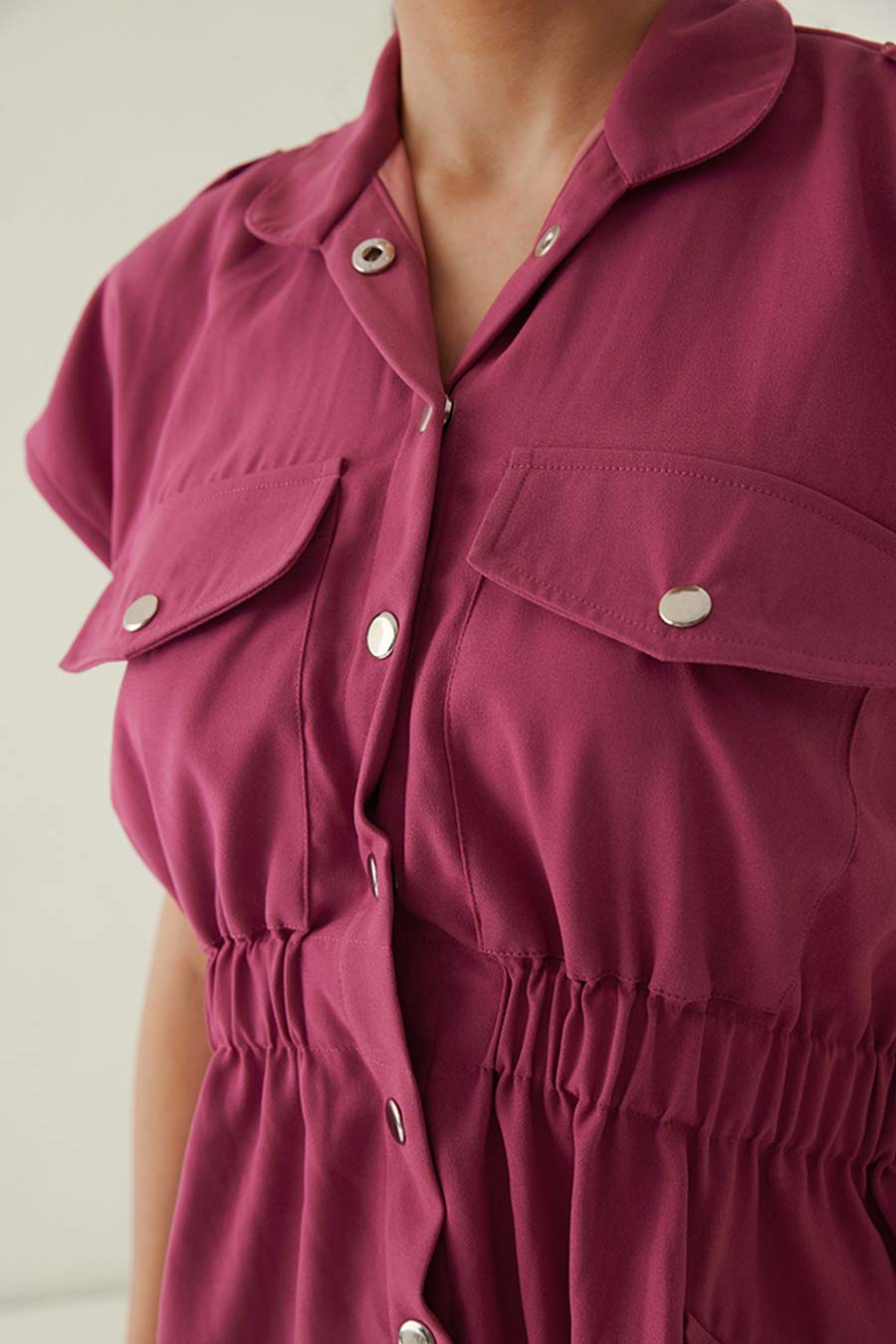 Pink Shirt & Pant Co-Ord Set